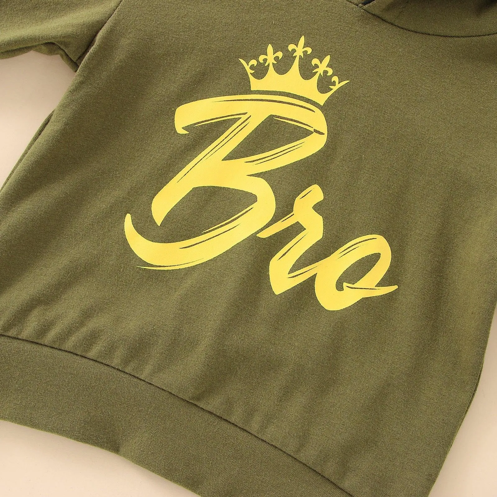 2 Pieces Set Baby Boys Letters Hoodies Sweatshirts And Camo Pants