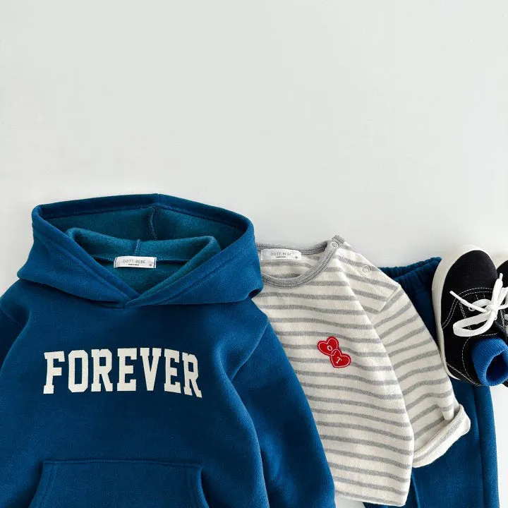 2 Pieces Set Baby Kid Boys Letters Hoodies Sweatshirts And Solid Color Pants Wholesale 231130241