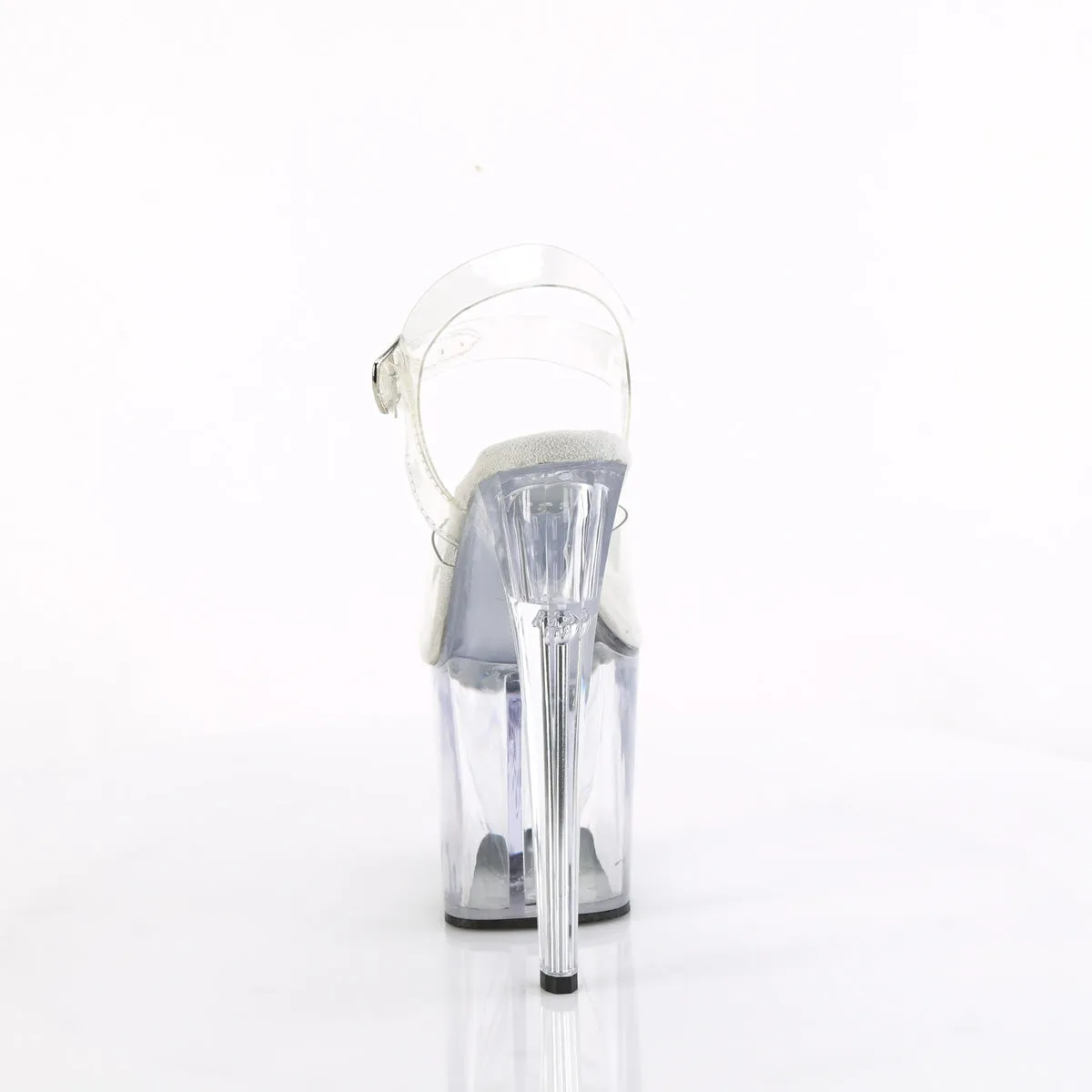 7 Inch Heel ENCHANT-708 Clear