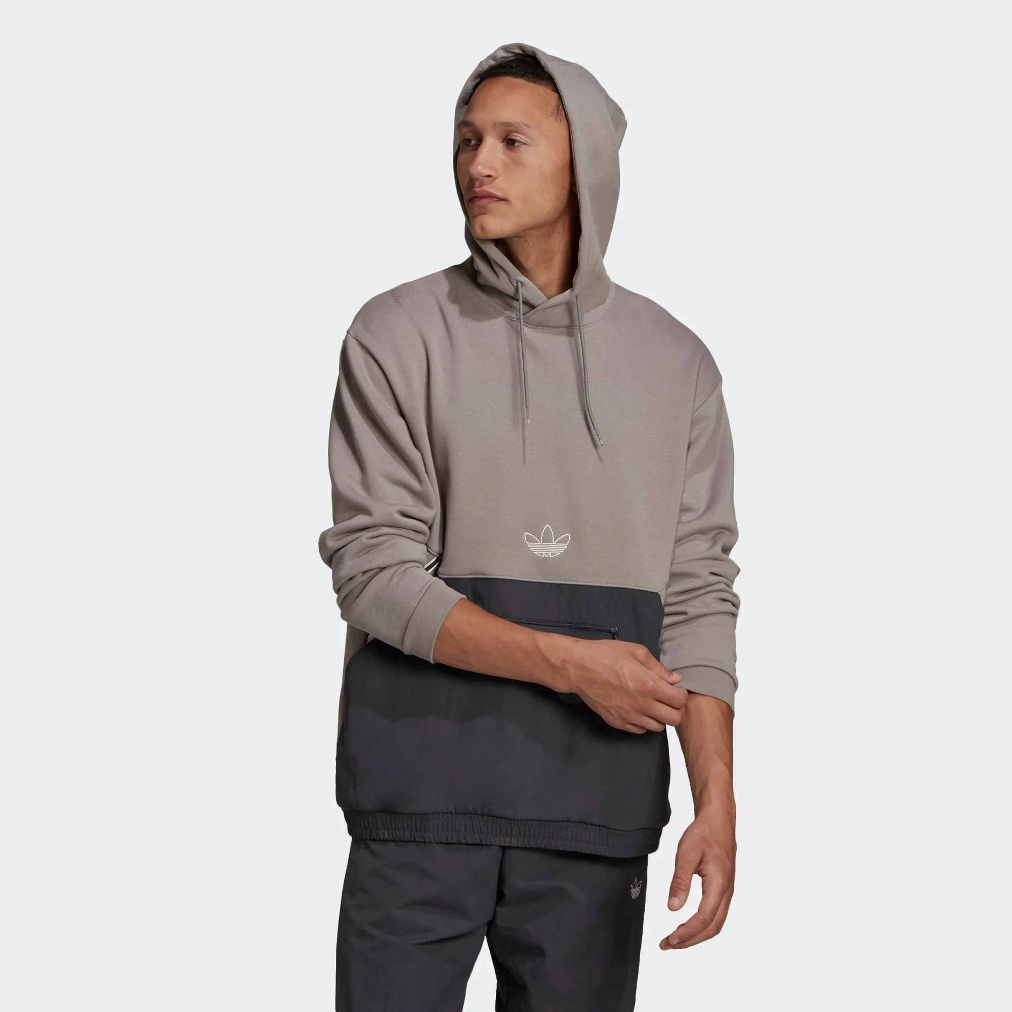 Optimized Title: Adidas Originals Mens Vintage Sport Archive Hoodie - Classic Comfortable Fashion Layer