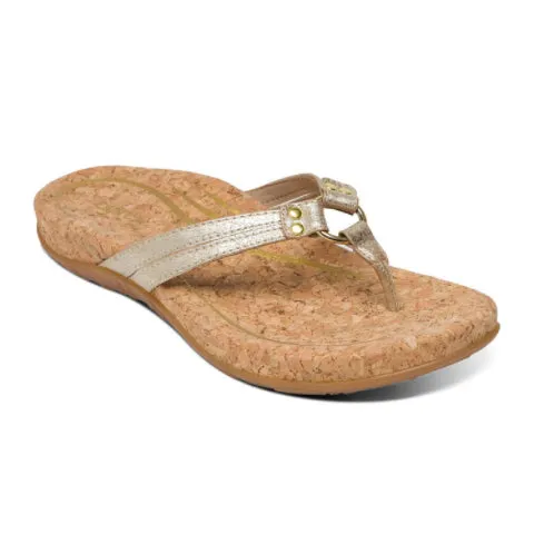 Aetrex Taylor Sandal (Women) - Gold