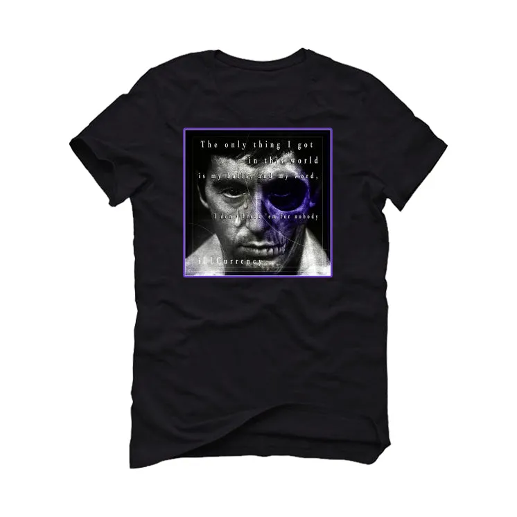 AIR JORDAN 3 "DARK IRIS" Black T-Shirt (ONLY THING I GOT)