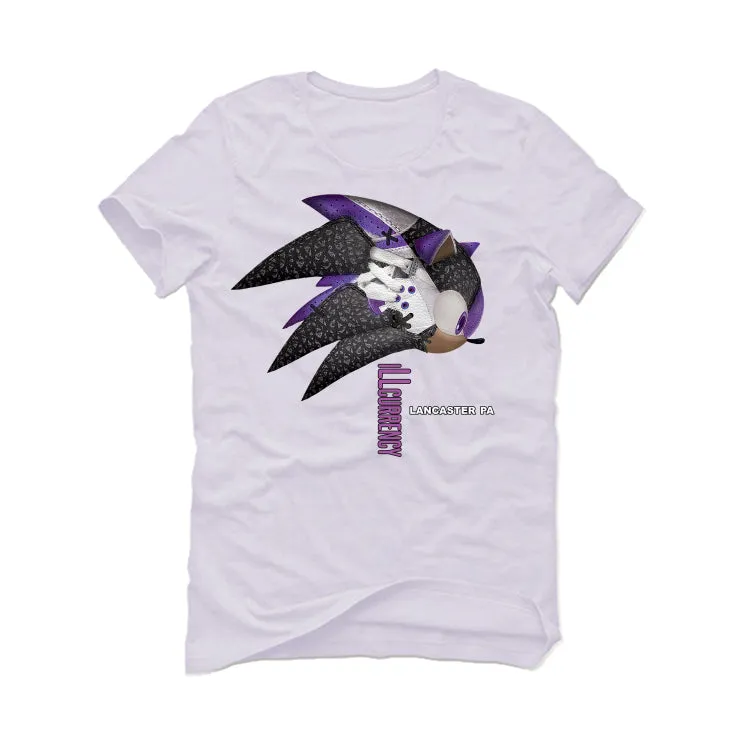 AIR JORDAN 3 "DARK IRIS" White T-Shirt (ELEPHANT PRINT SONIC)