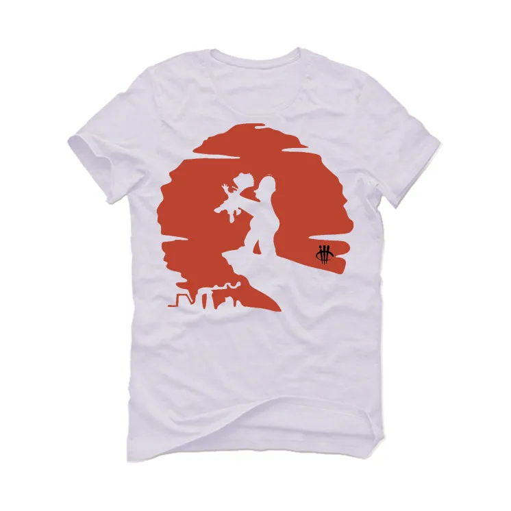 Air Jordan 5 “Dunk on Mars” White T-Shirt (Choke Em)