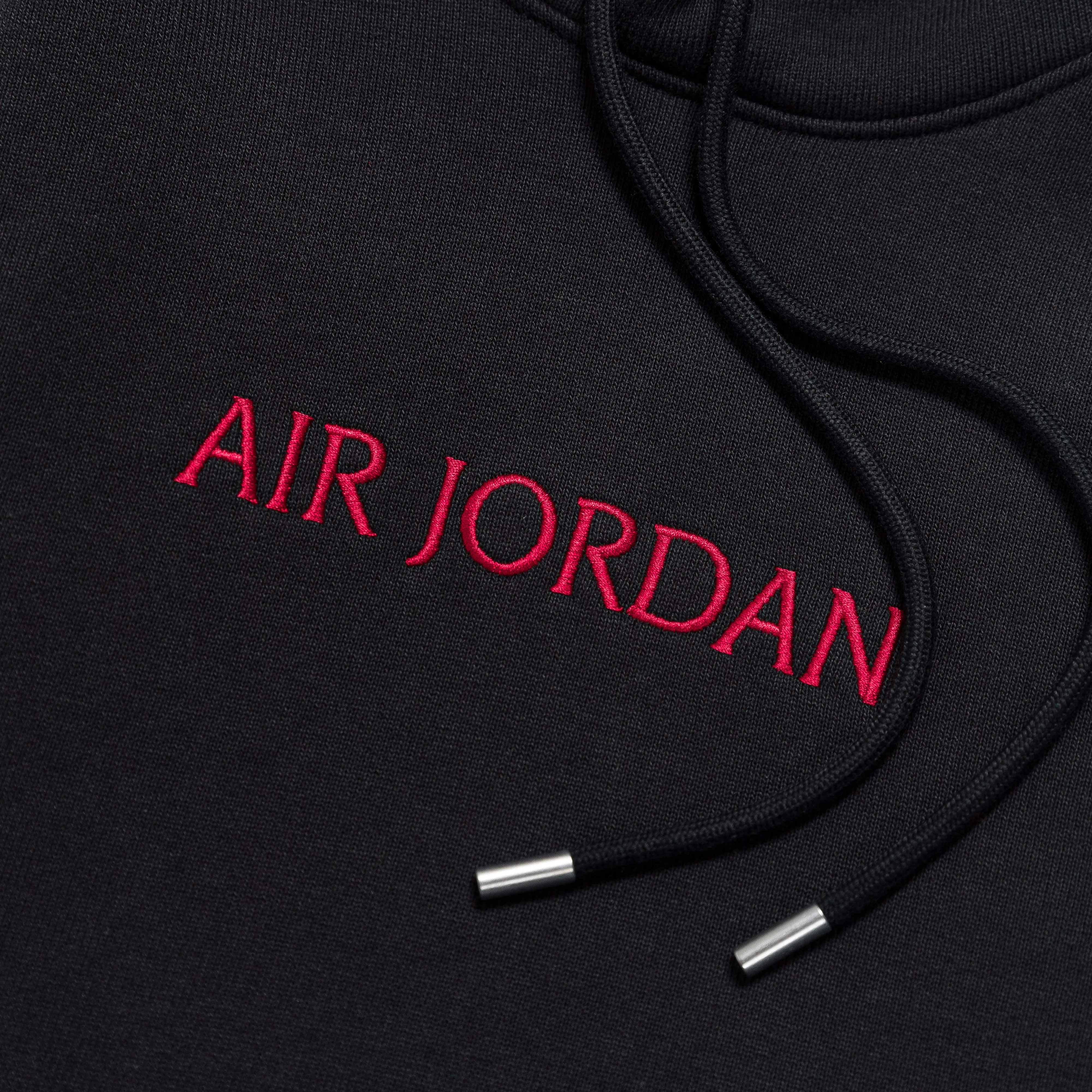 Air Jordan SP Fleece Hoodie - Black/Gym Red