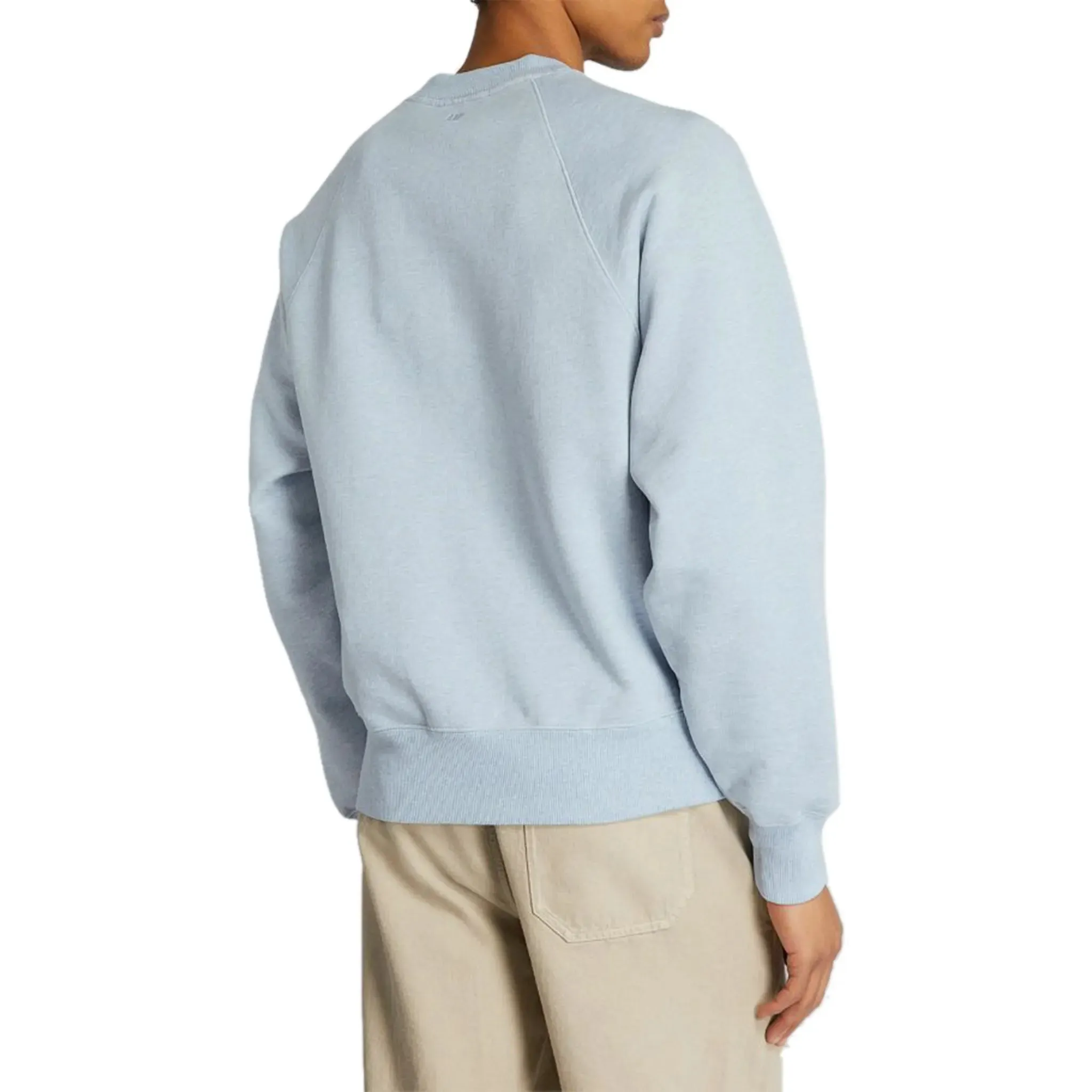 Ami Paris Ami De Coeur Sky Blue Sweatshirt