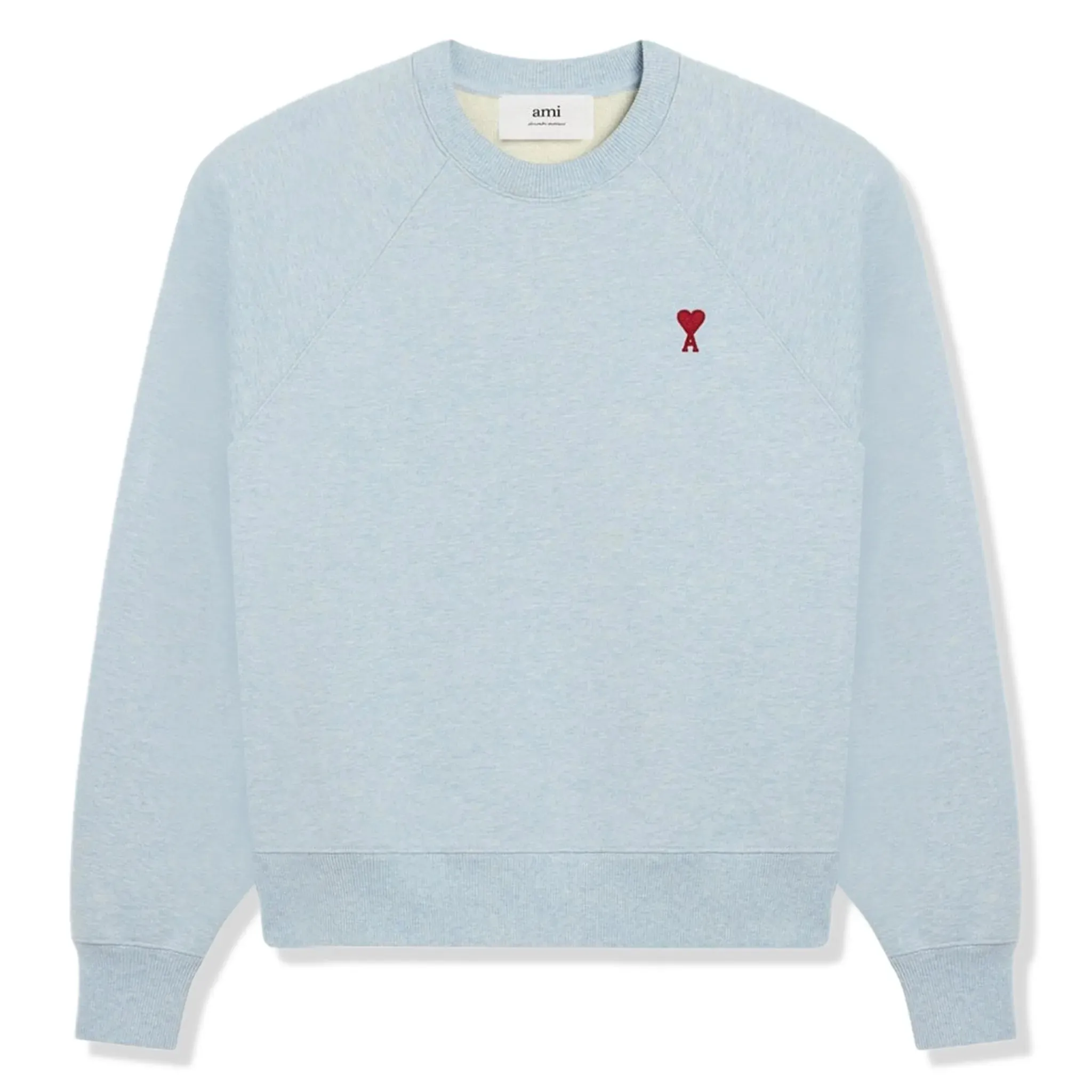 Ami Paris Ami De Coeur Sky Blue Sweatshirt