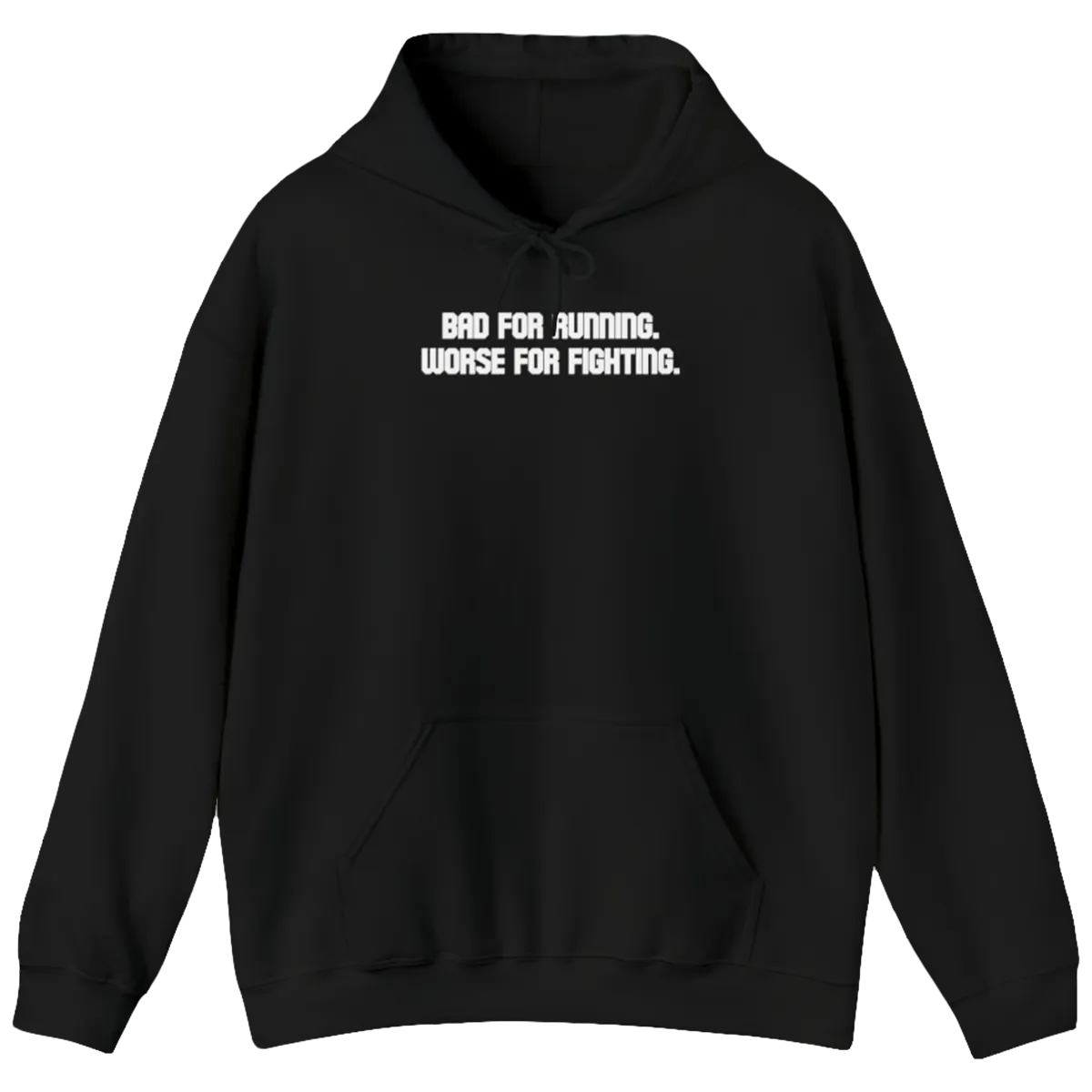 Bad For Running - Heavy Hoodie