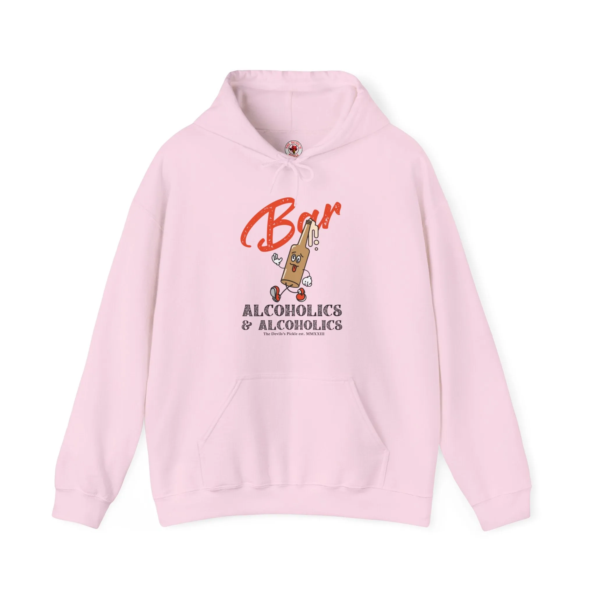 Bar Alcoholics & Alcoholics Hooded Sweatshirt