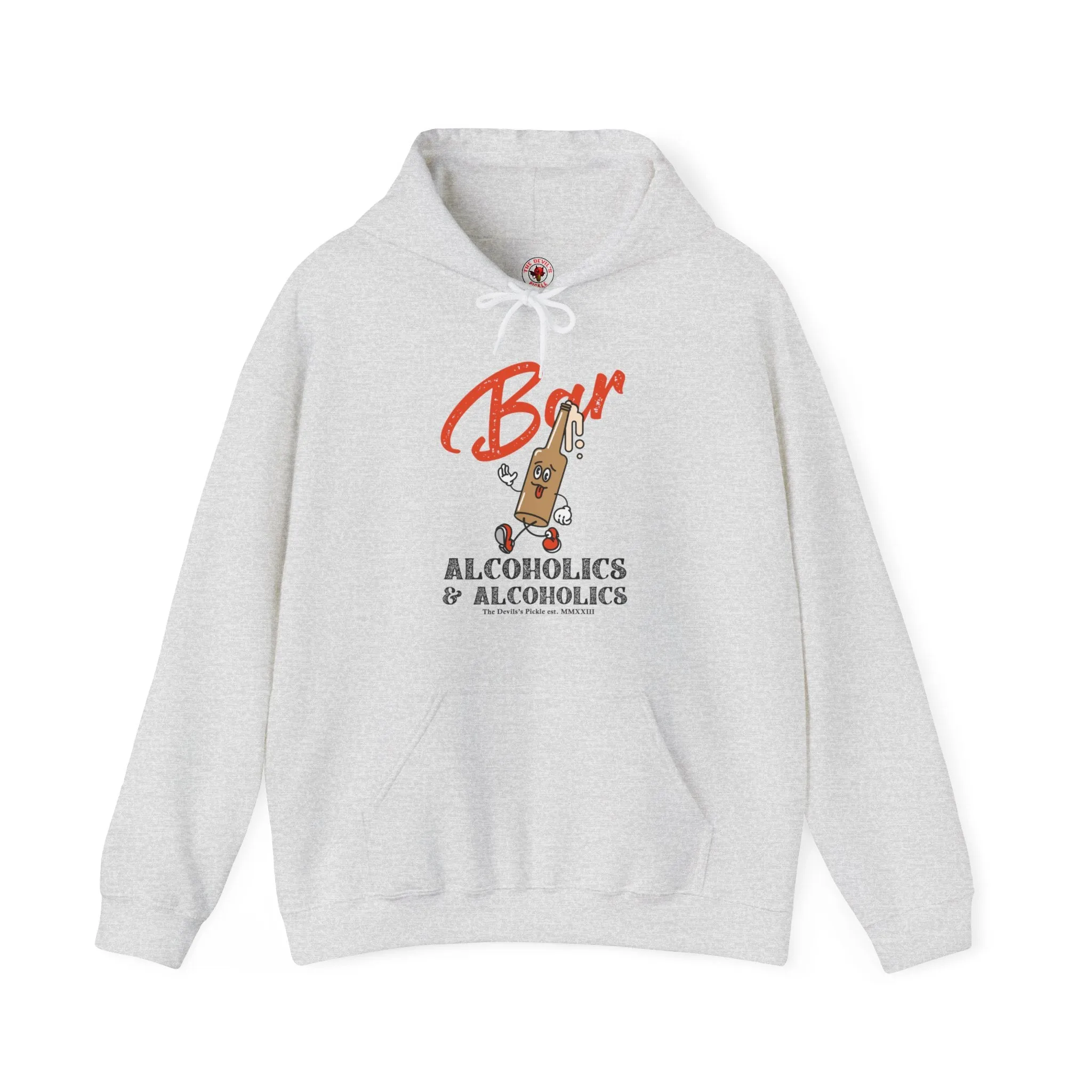 Bar Alcoholics & Alcoholics Hooded Sweatshirt