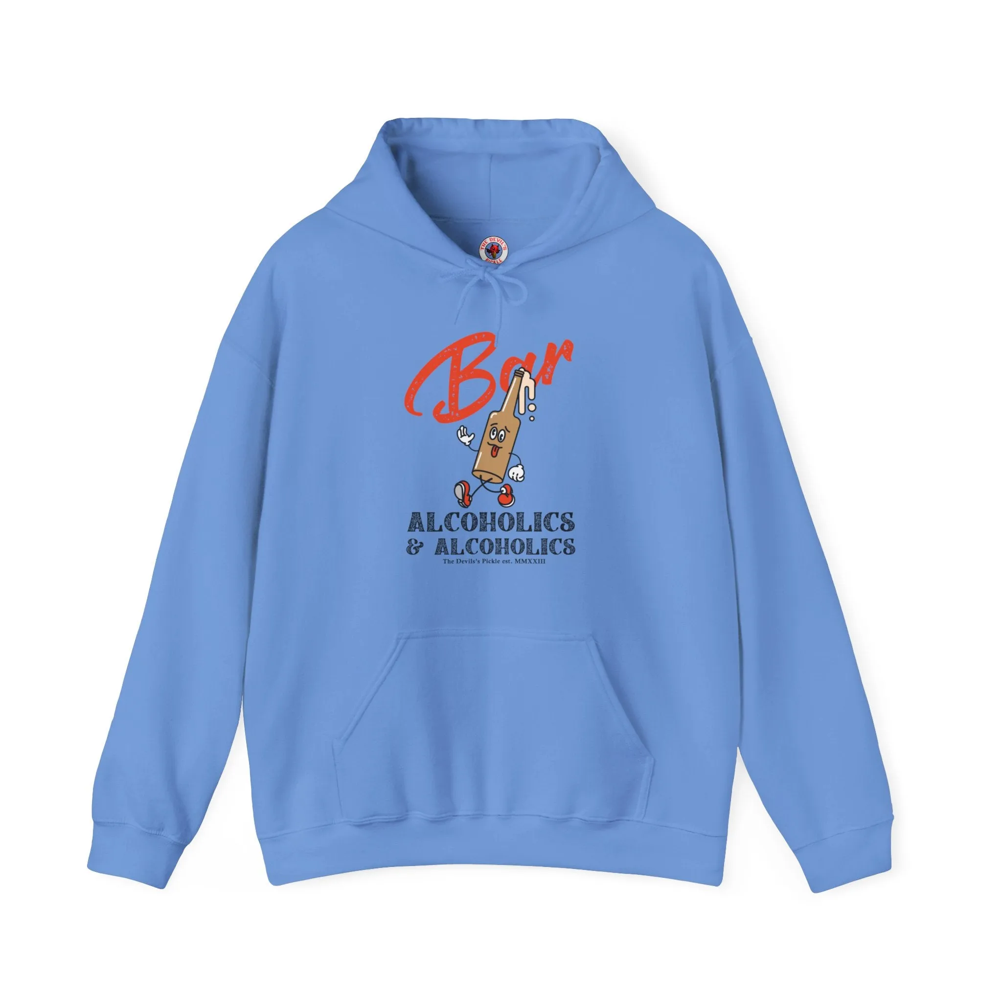 Bar Alcoholics & Alcoholics Hooded Sweatshirt