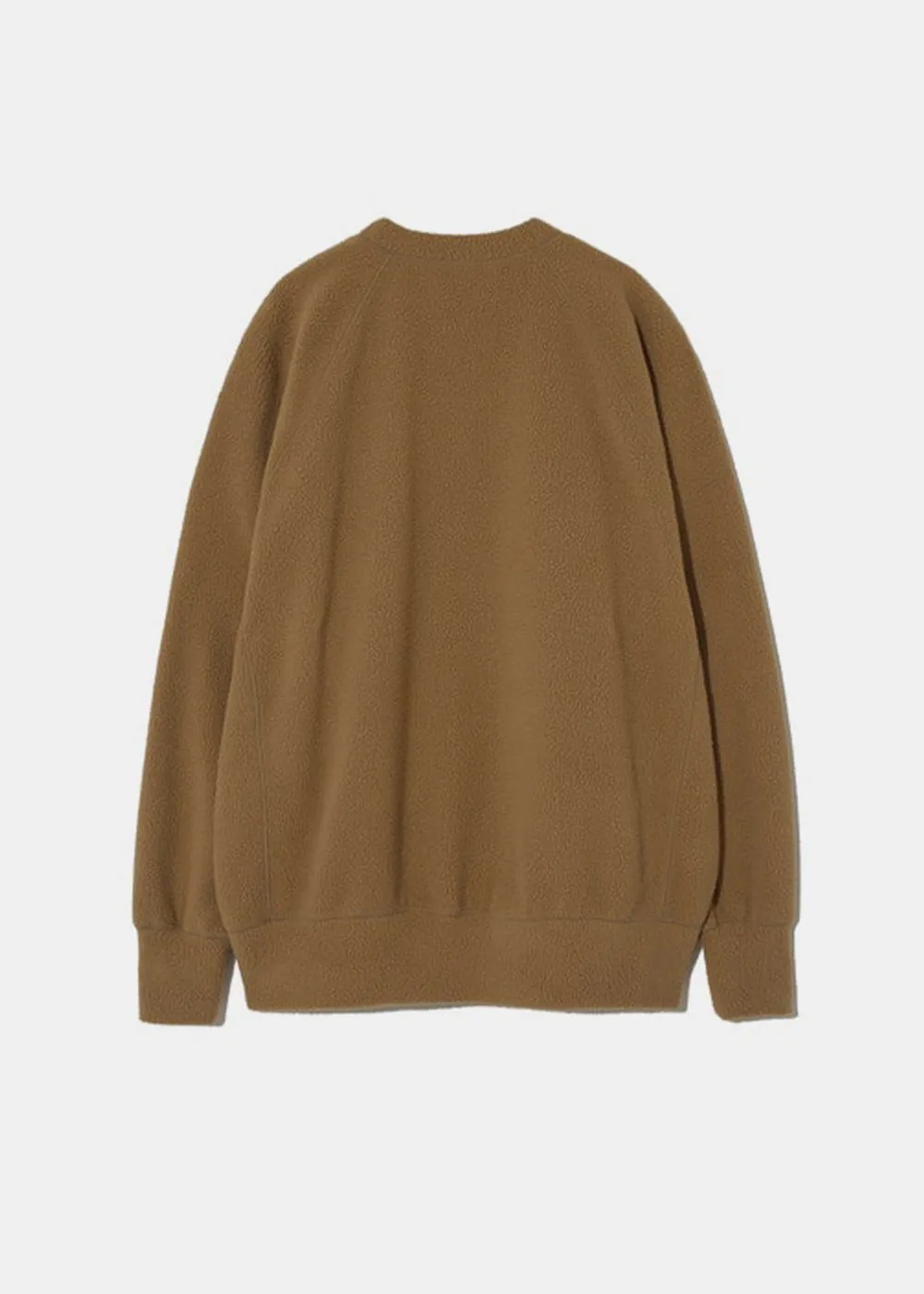 Beige Bead Embroidery Polartec Sweatshirt