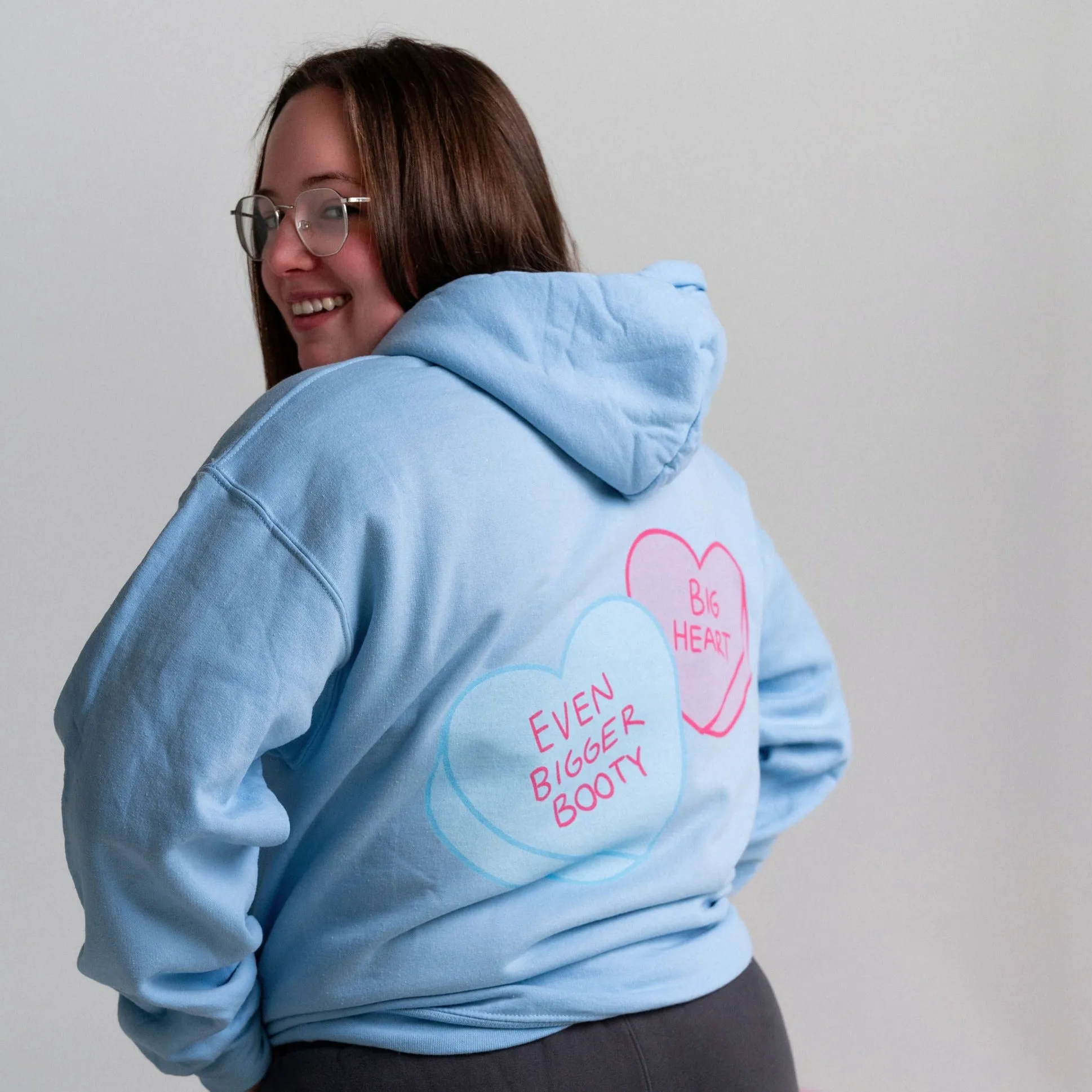 BIG HEART, EVEN BIGGER BOOTY - HOODIE