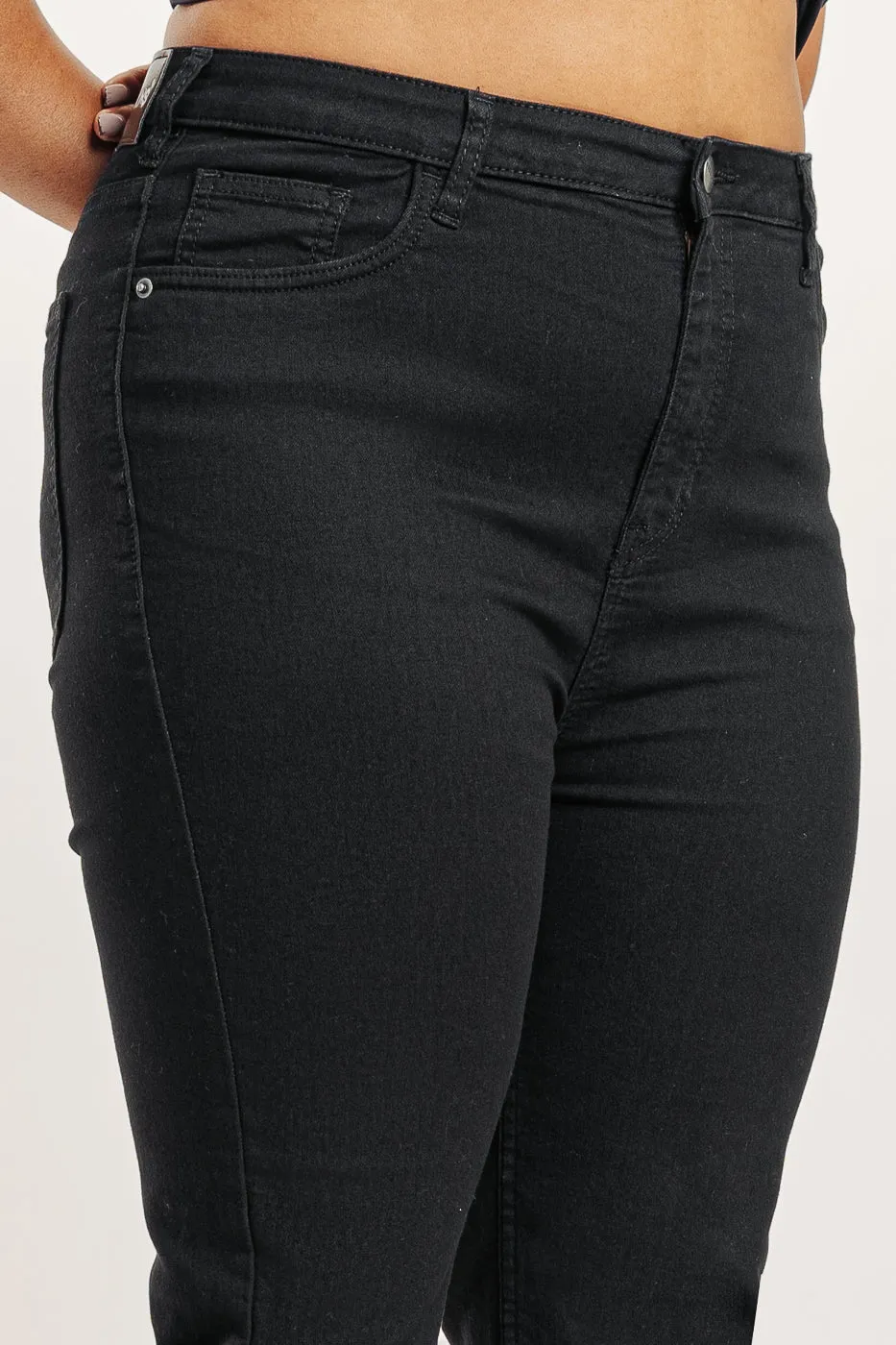 Black Skinny Curve Jeans