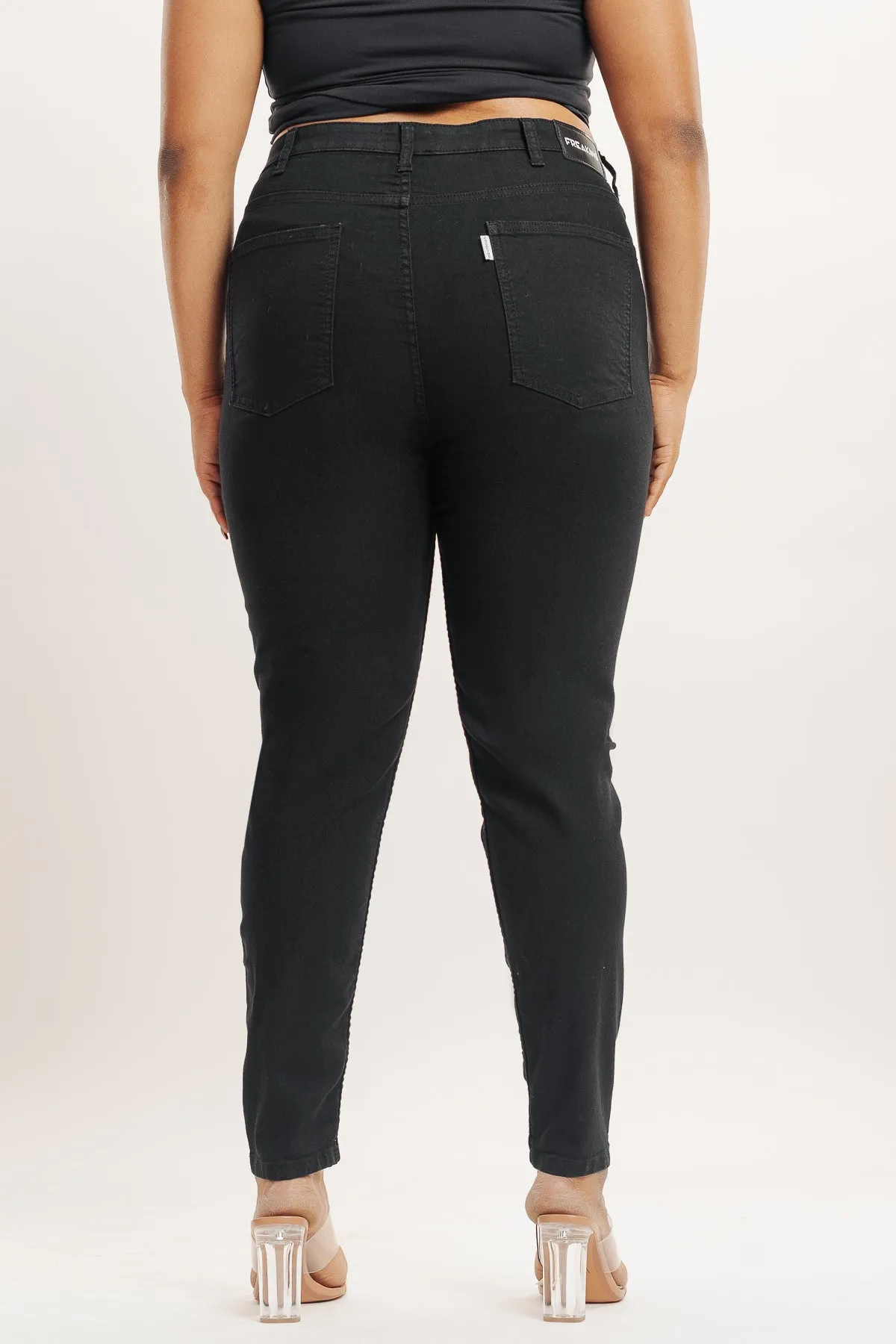 Black Skinny Curve Jeans