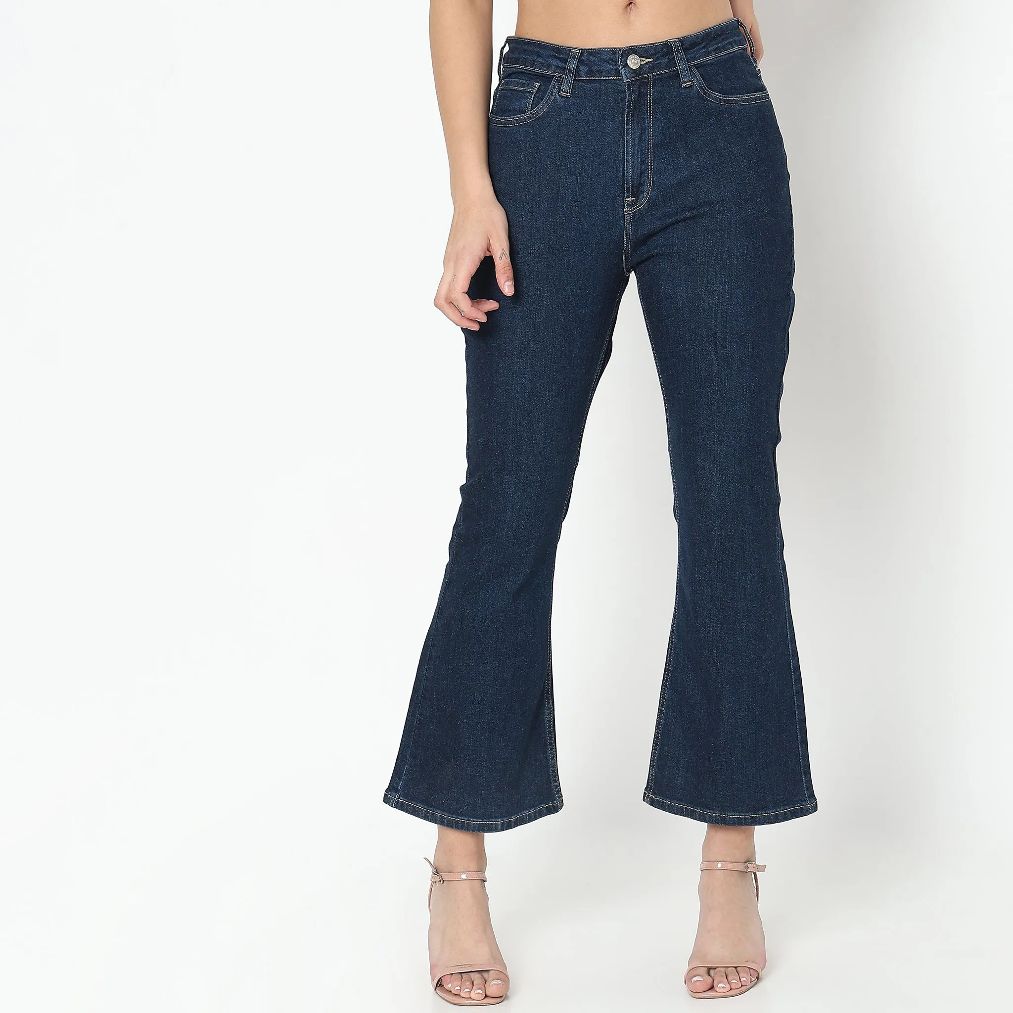 Boot Cut High Rise Jeans