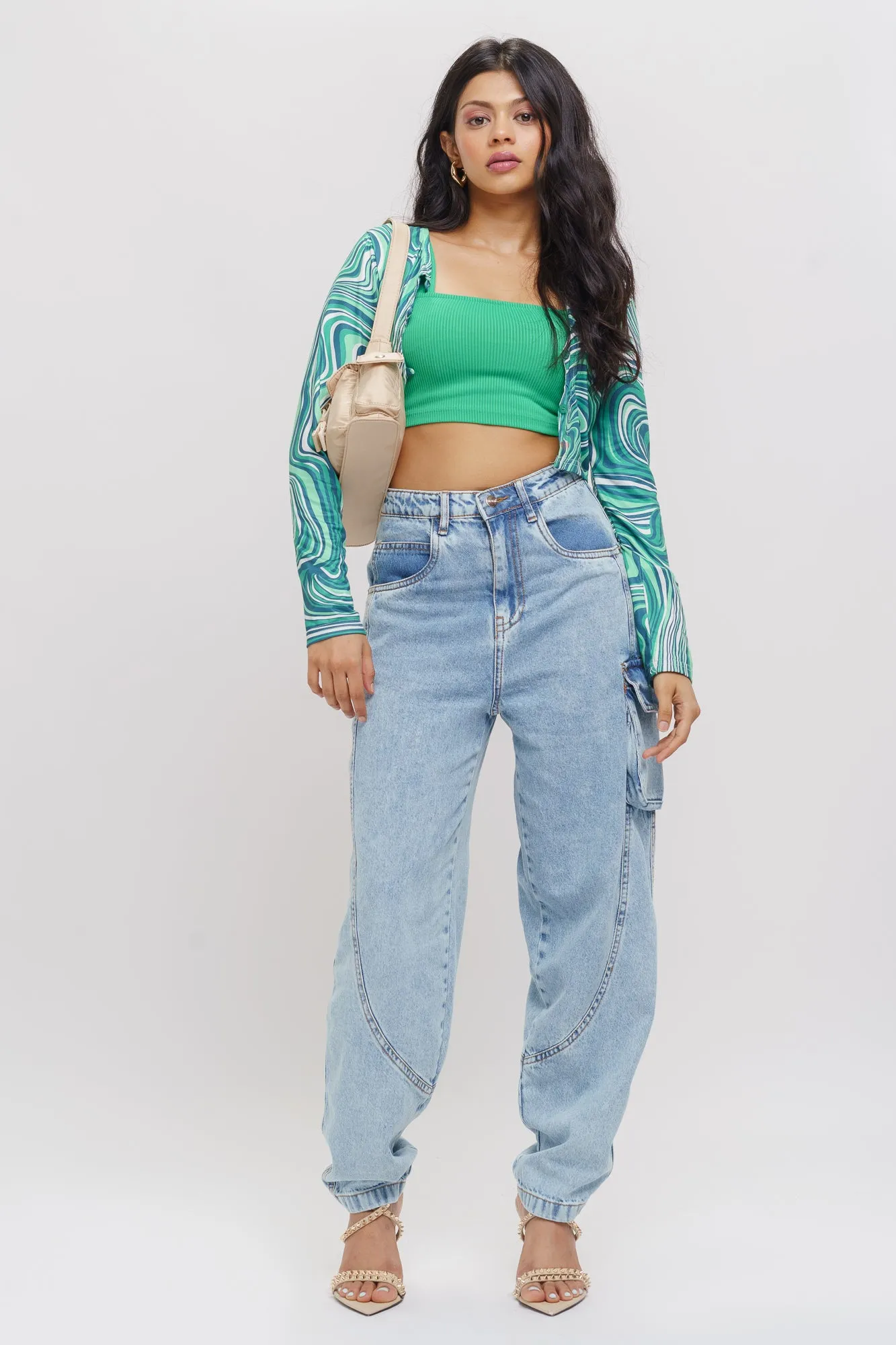 Breezy Cargo Baggy Jeans