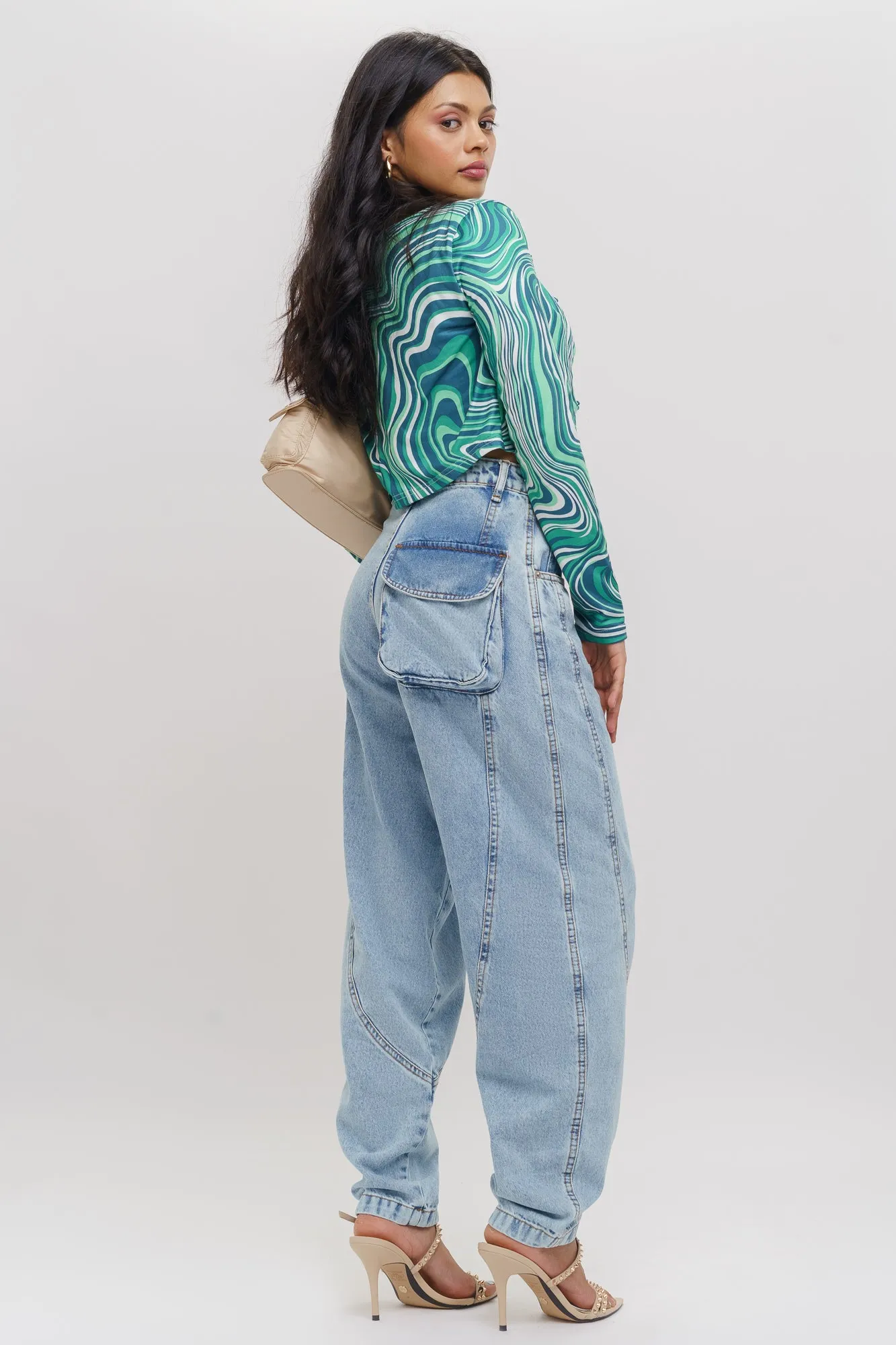 Breezy Cargo Baggy Jeans