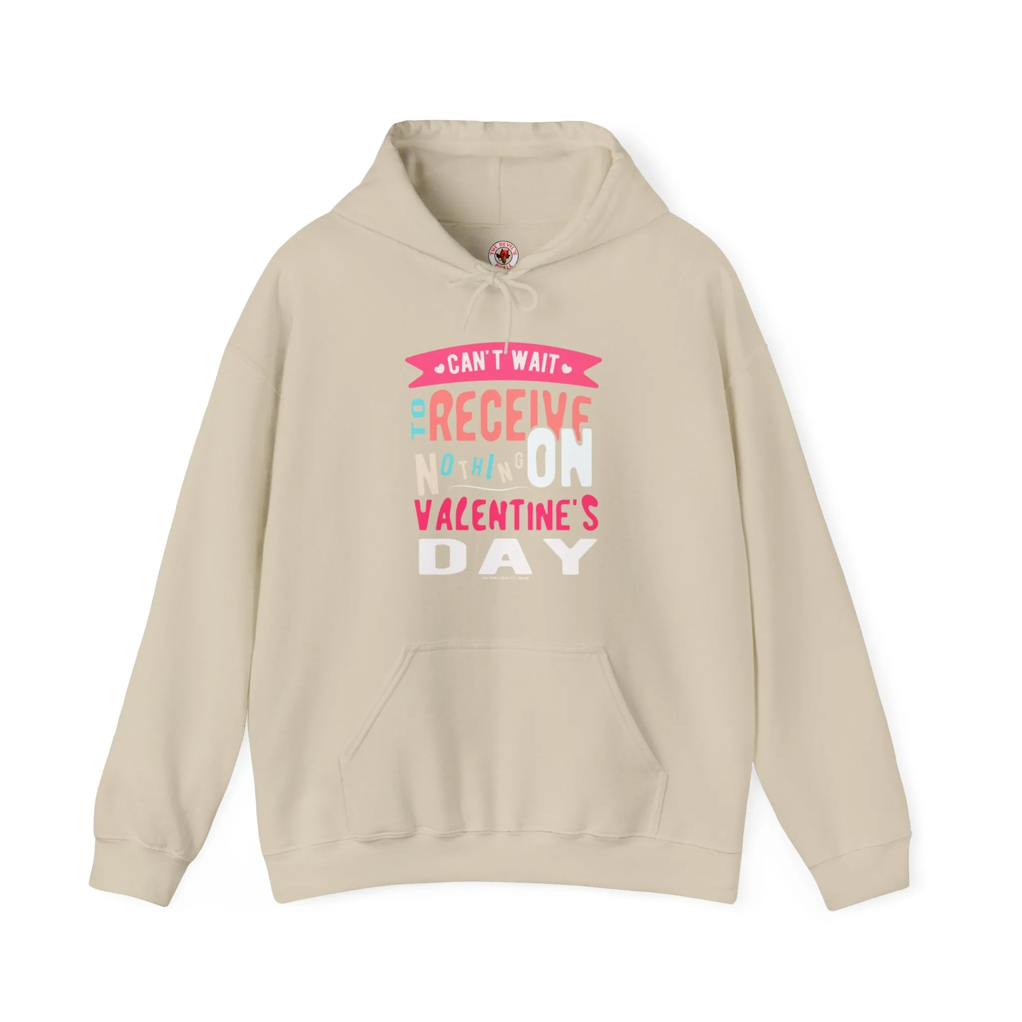 Can't Wait To Receive Nothing On Valentines Day Hooded Sweatshirt