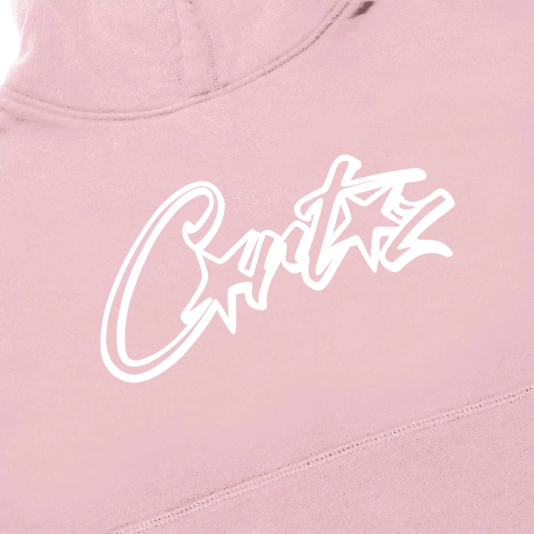 Corteiz Allstarz Pink Hoodie