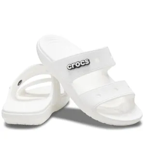 Crocs Classic Sandal White Mens Womens Slide