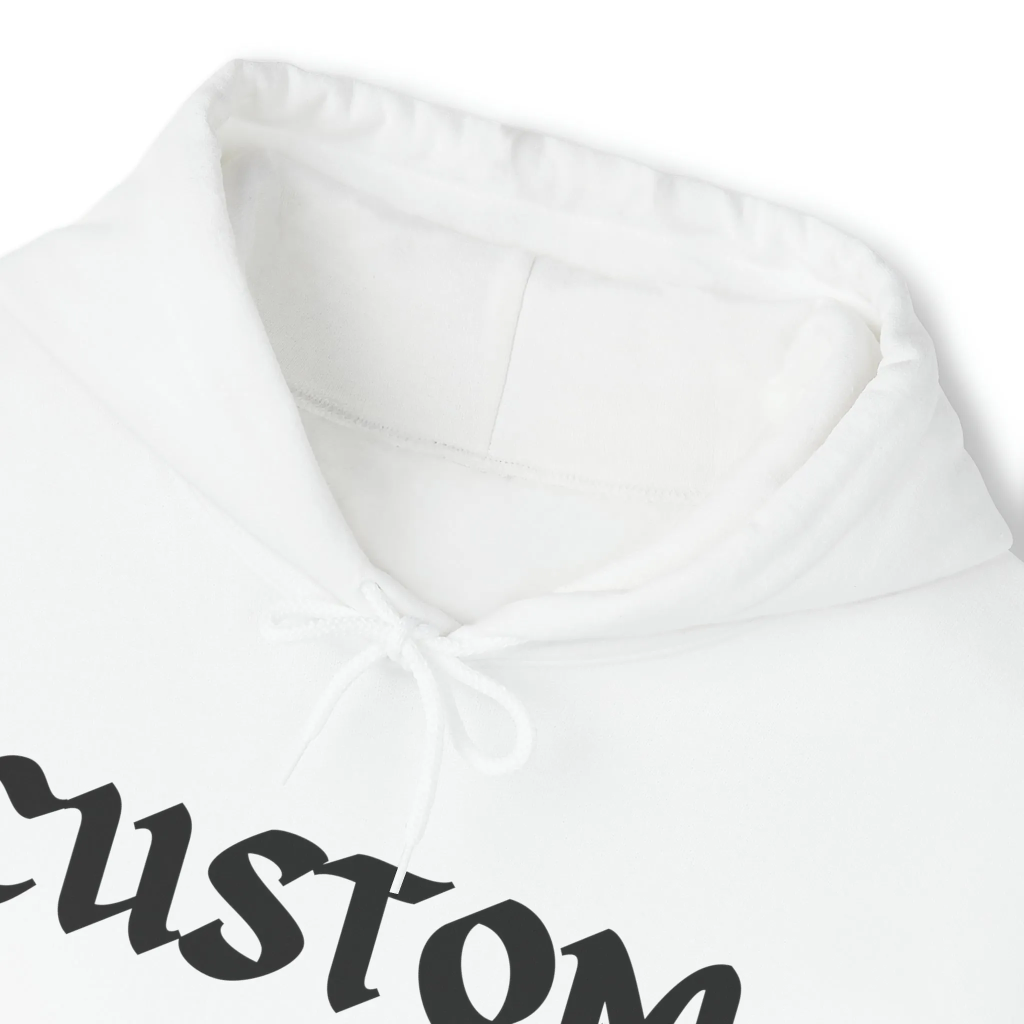 Custom Text Hoodie, Personalized Text Hoodie, Your Design, Your Photo Hoodie, Personalized Gift, Add Your Own Text, Custom Logo Hoodie - Unisex Heavy Blend Hooded Sweatshirt