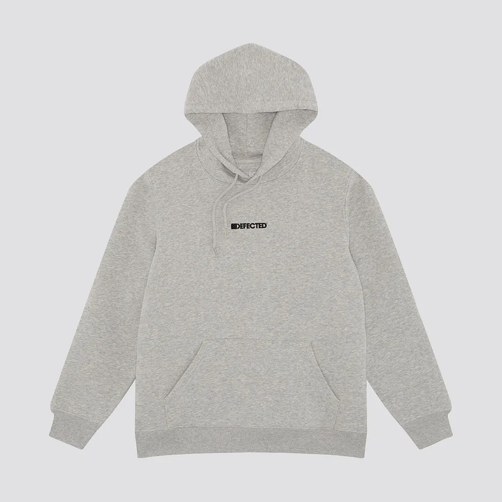 Defected Embroidered Logo Hoodie