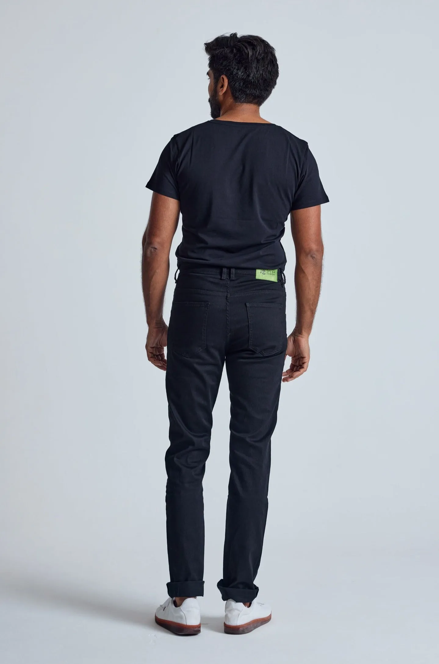 Ebony Miles Slim Fit Jeans - GOTS Certified Organic Cotton and Recycled Polyester