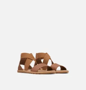 Ella II Women's Leather Sandal - Velvet Tan