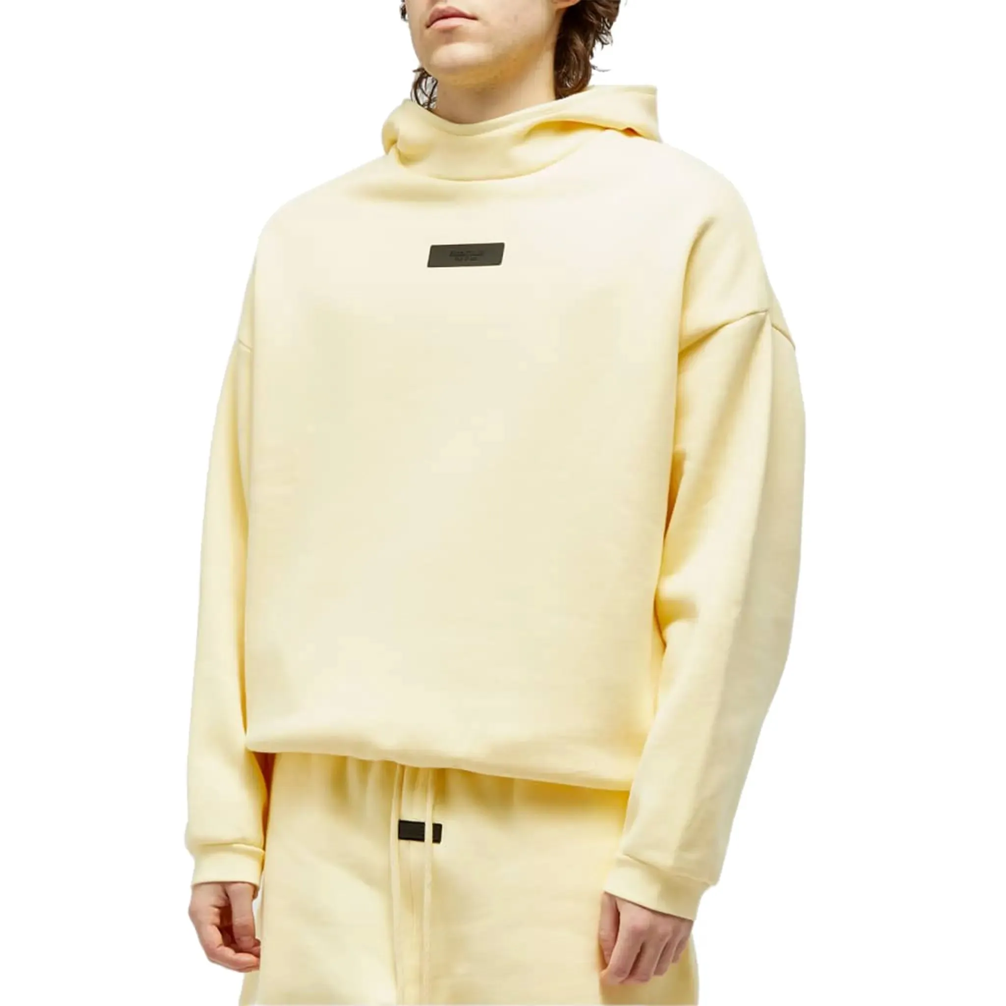 Fear Of God Essentials Garden Yellow Hoodie (FW23)