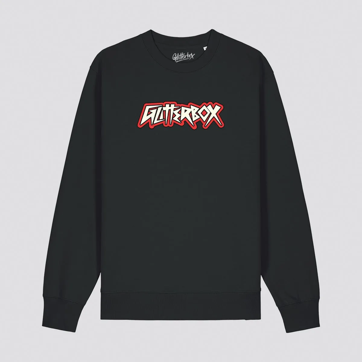 Glitterbox Red/White Punk Logo Sweatshirt