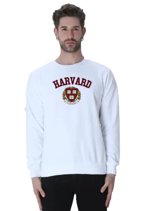 HARVARD  White Sweatshirt