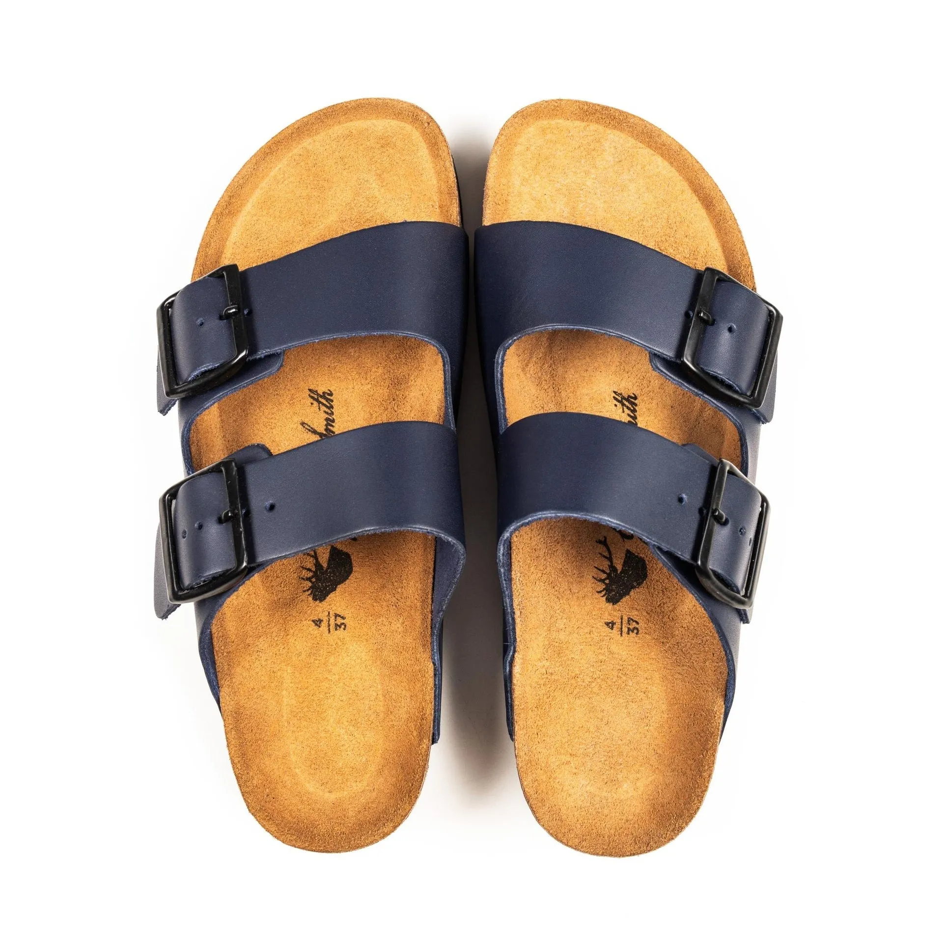 HIBISCUS NAVY CORK SANDAL