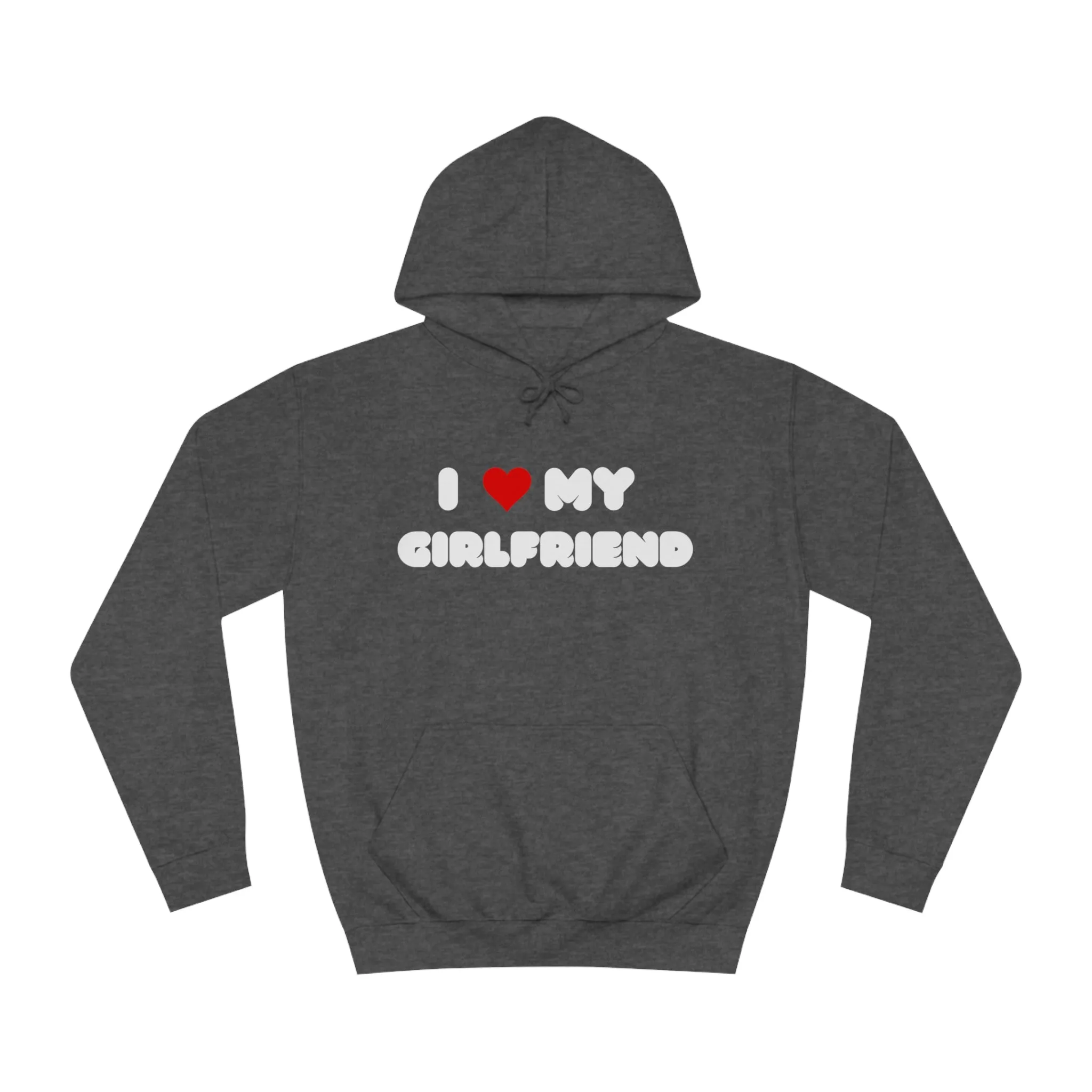 I love my girlfriend - Men's Hoodie