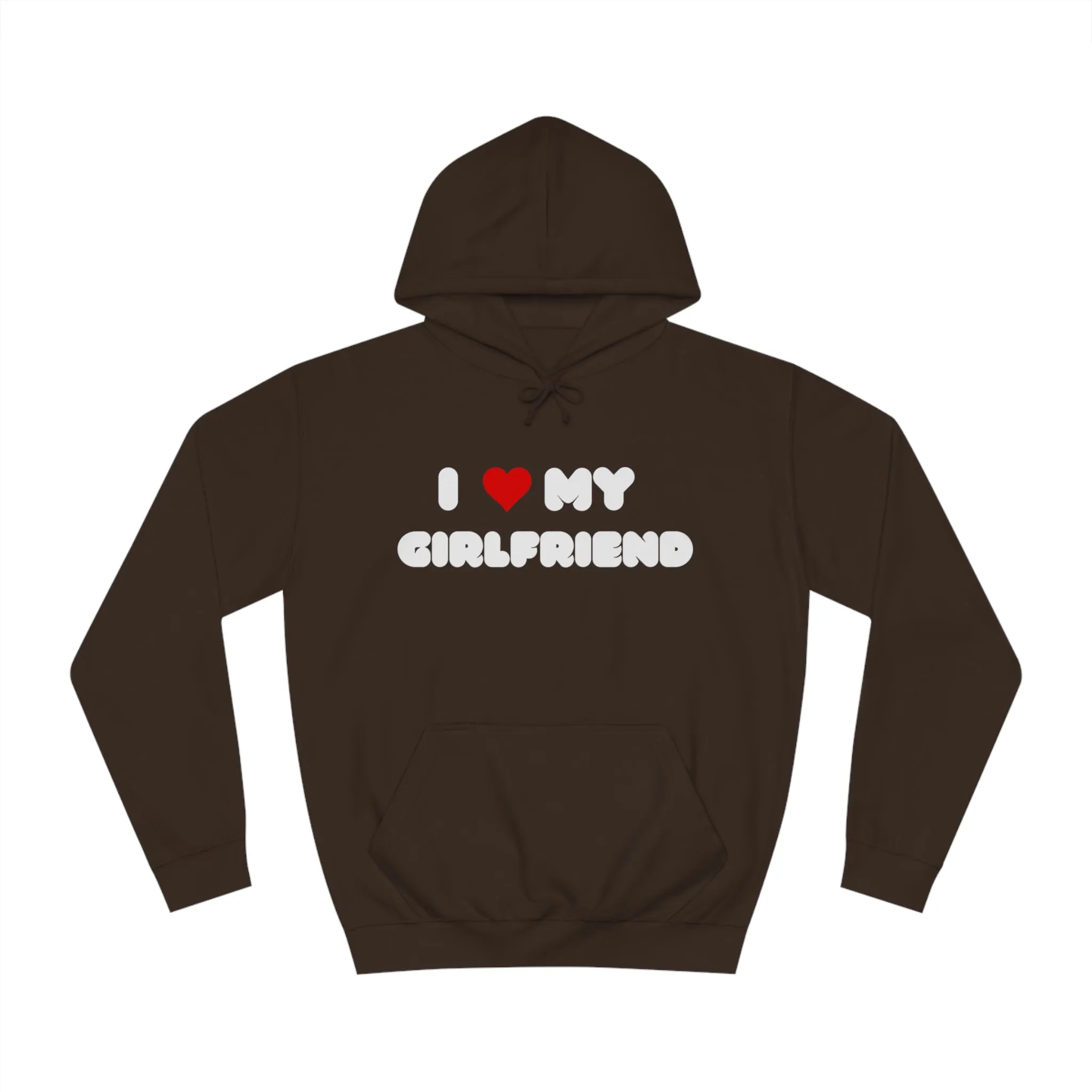 I love my girlfriend - Men's Hoodie