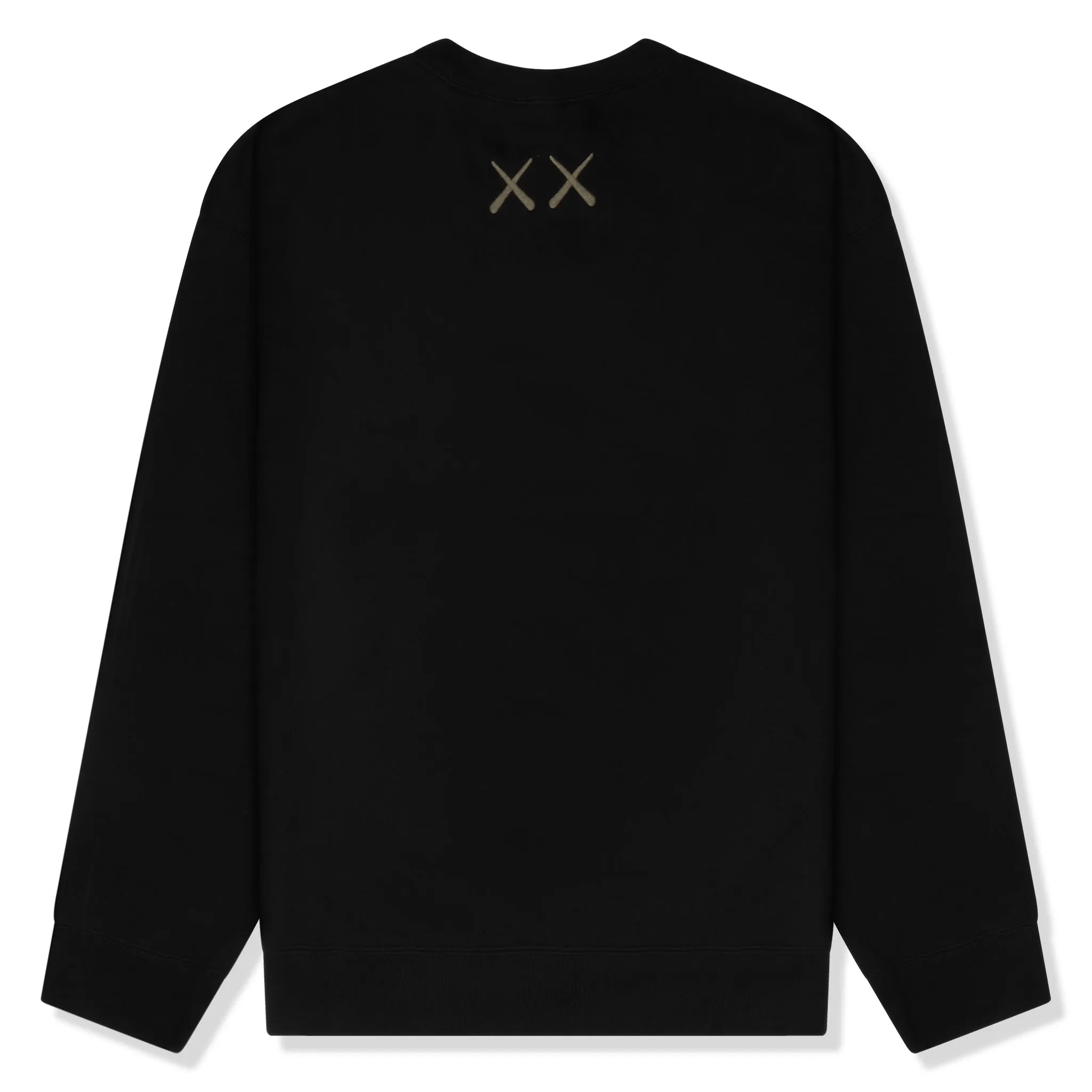 Limited Edition Kaws x Uniqlo Graphic Black Sweatshirt - Trendy Urban Unisex Fashion