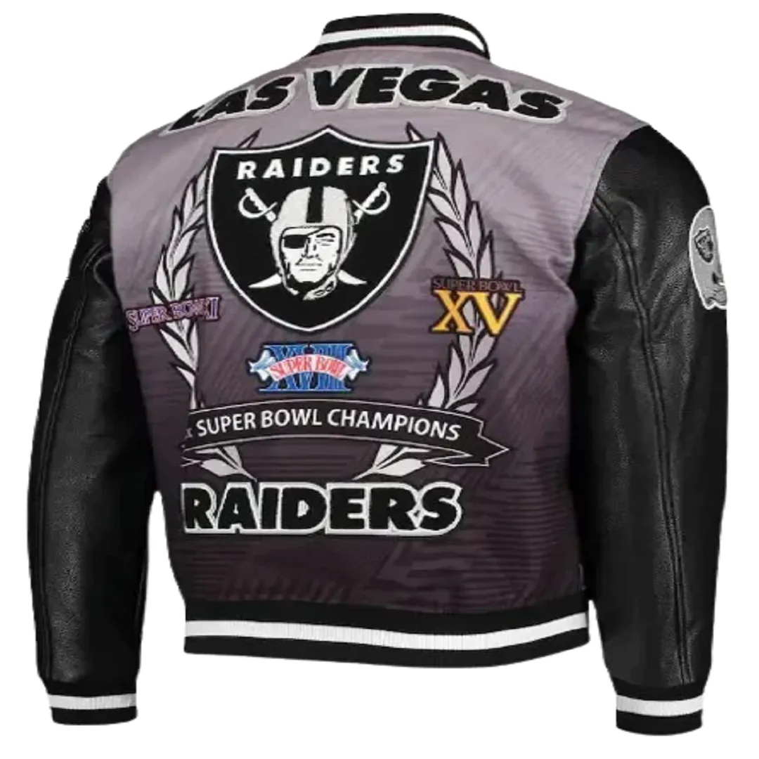 Las Vegas Raiders Bomber Jacket