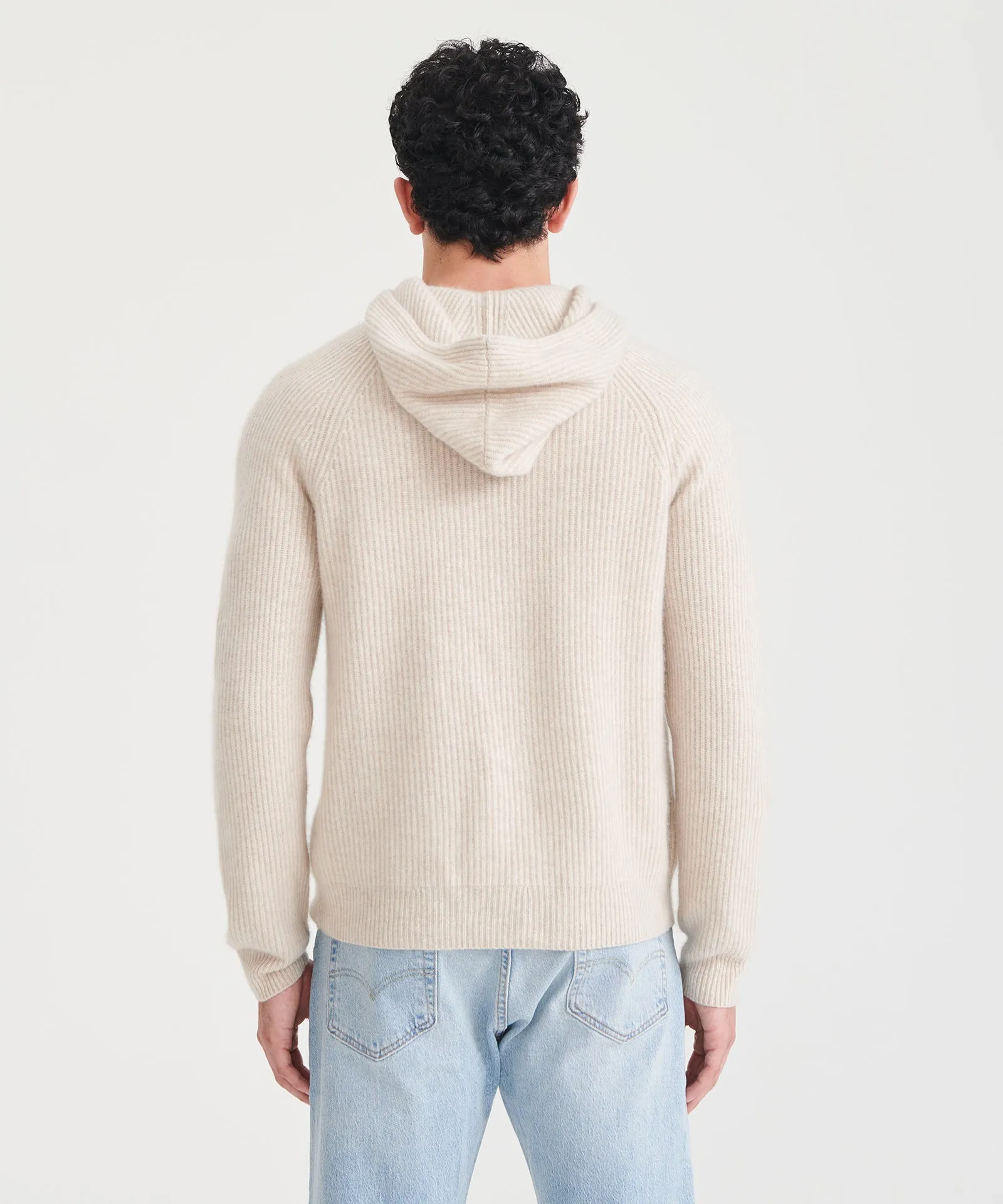 Luxe Cashmere Fisherman Hoodie