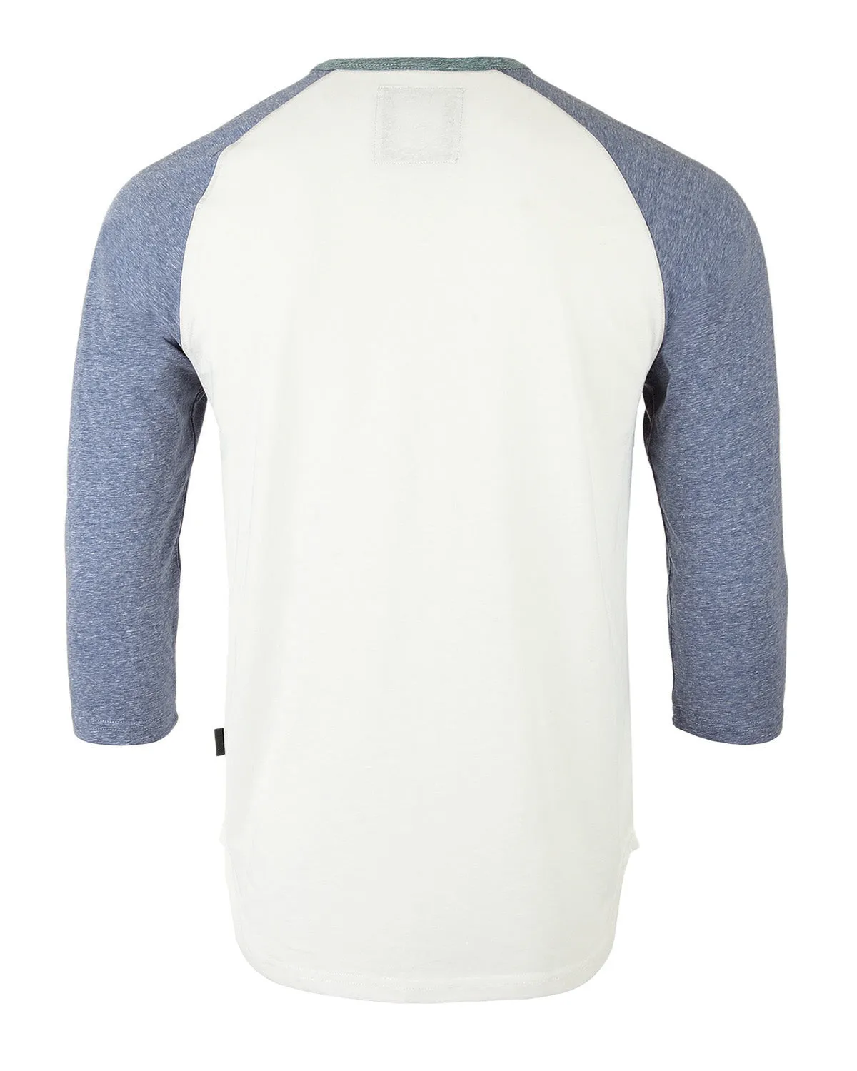 Men's 3/4 Sleeve Baseball Retro Raglan Henley Shirt