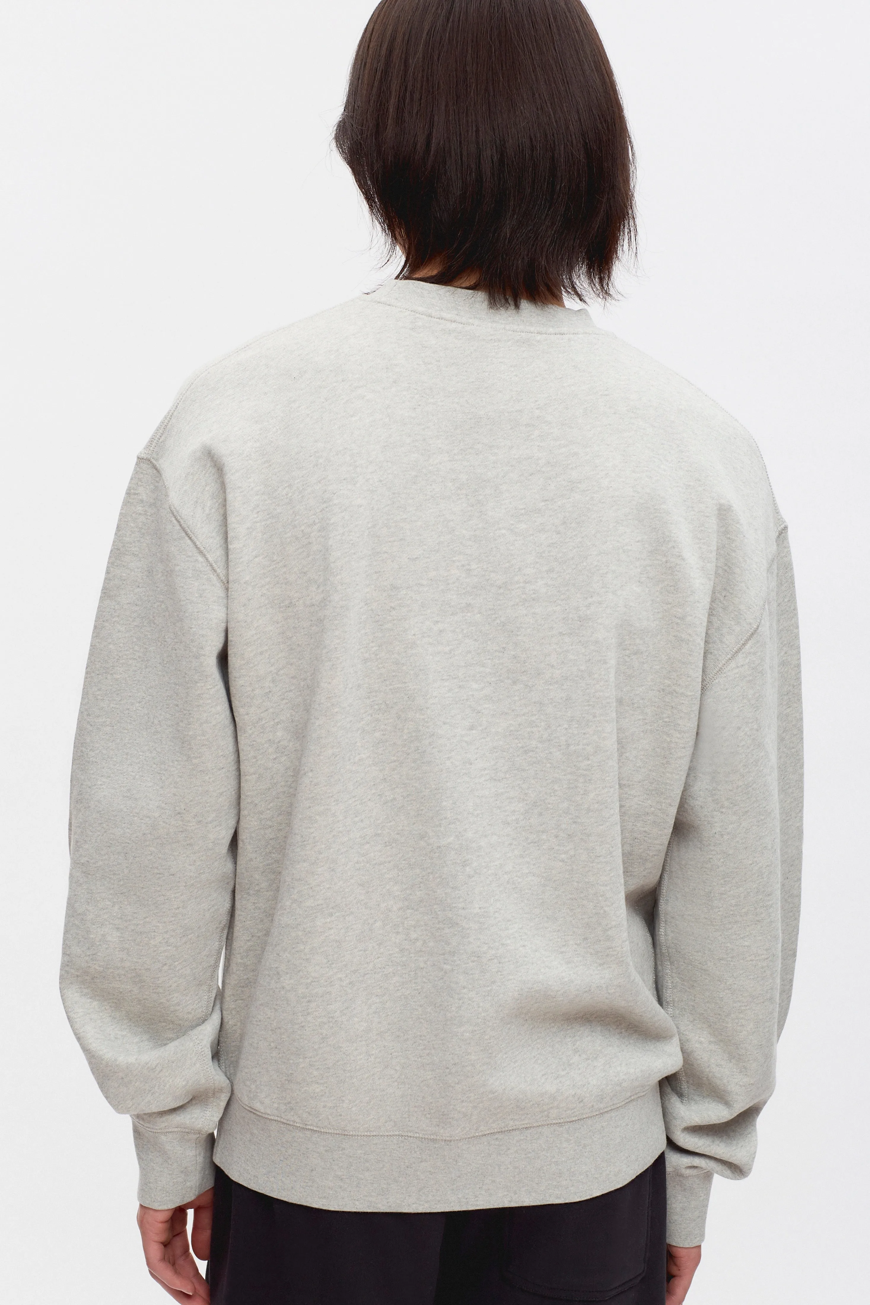 Men's Essential Sweatshirt in Heather Grey