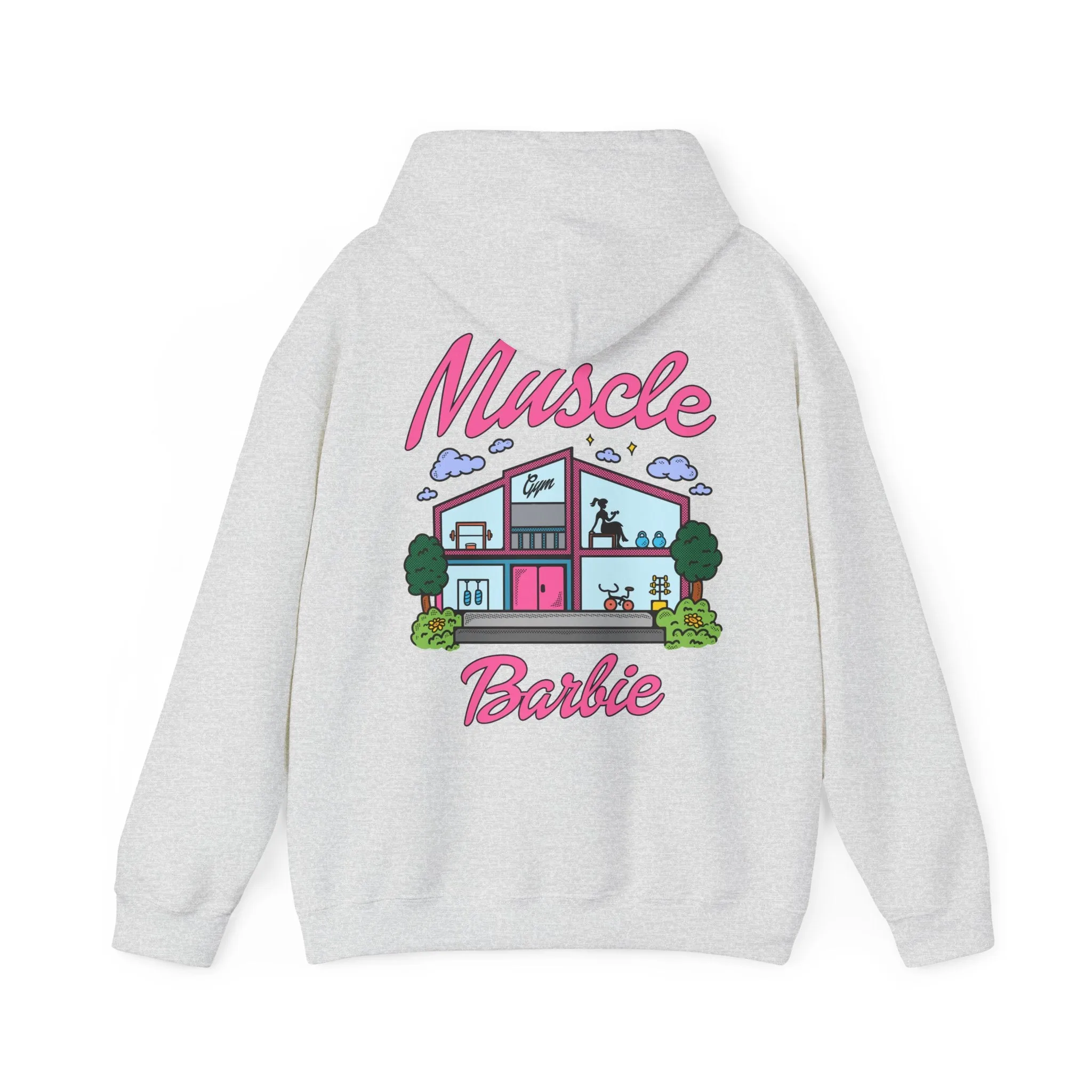 MUSCLE BARBIE- HOODIE