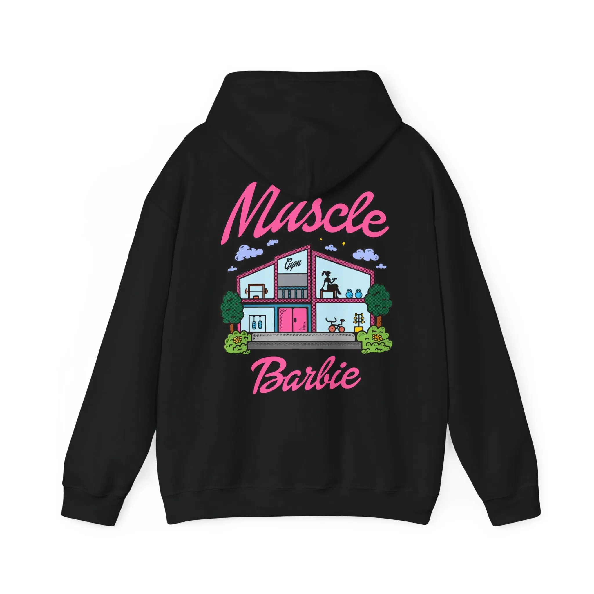 MUSCLE BARBIE- HOODIE