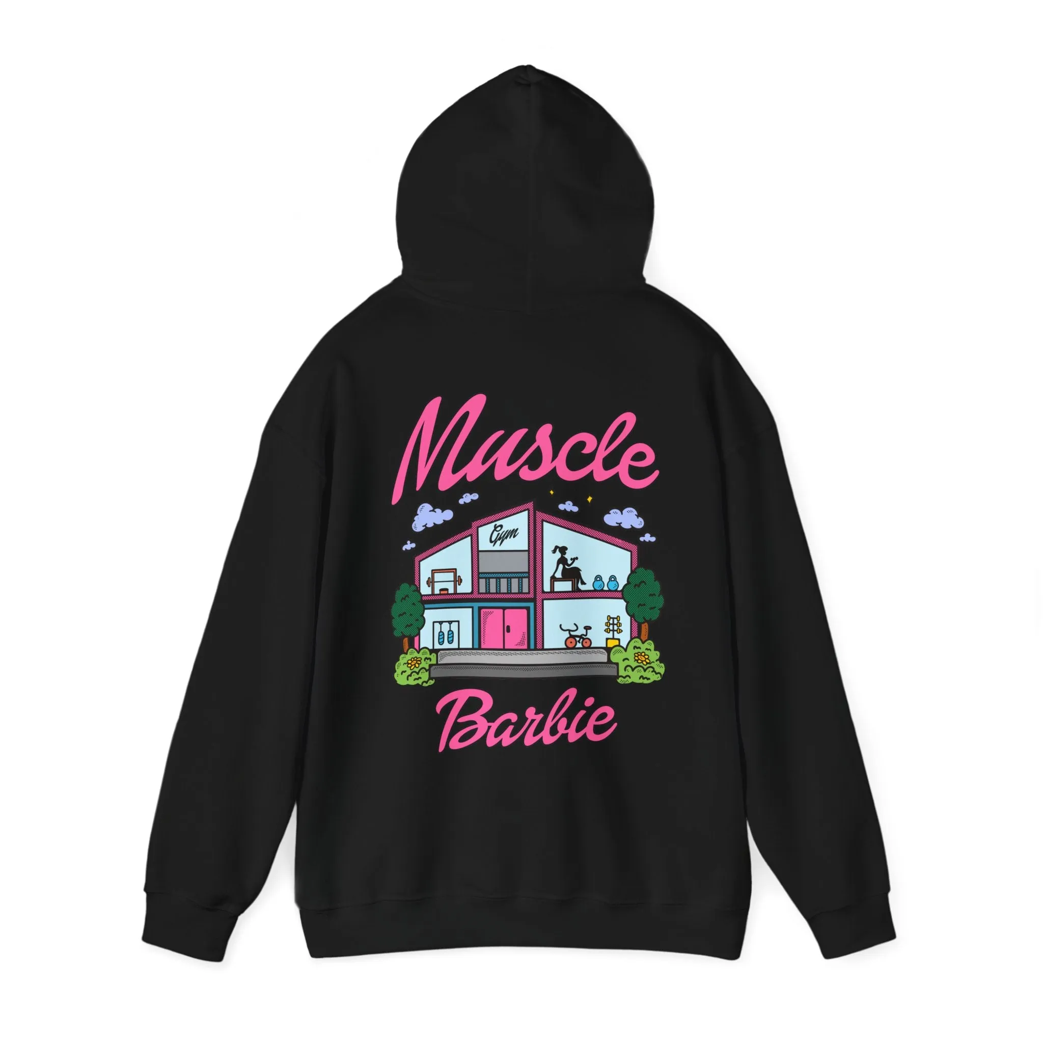 MUSCLE BARBIE- HOODIE