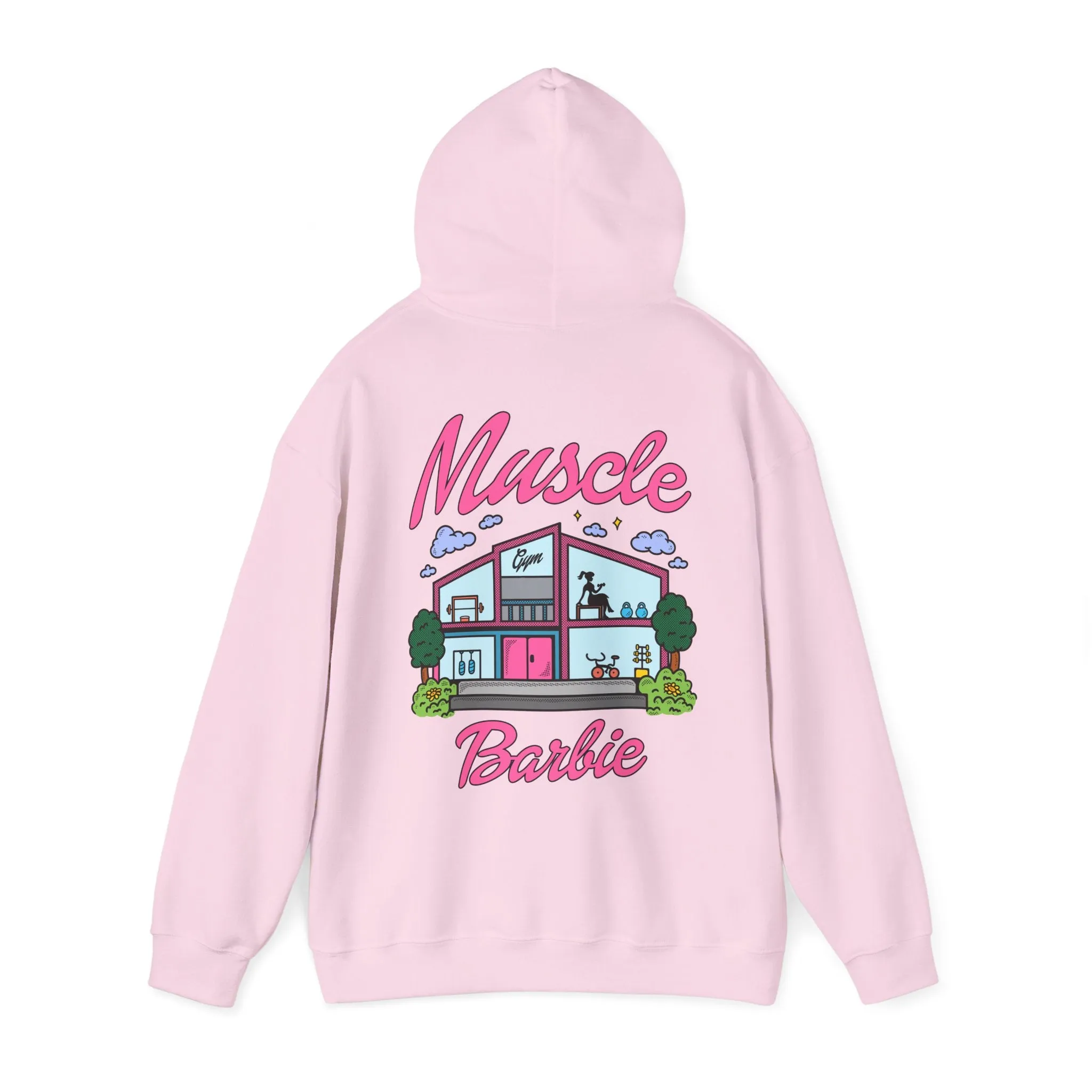 MUSCLE BARBIE- HOODIE