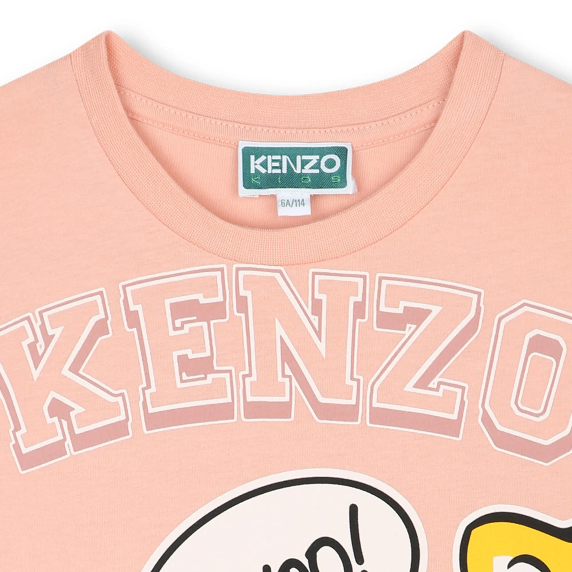 Playera Kenzo hueso para nios y adolescentes