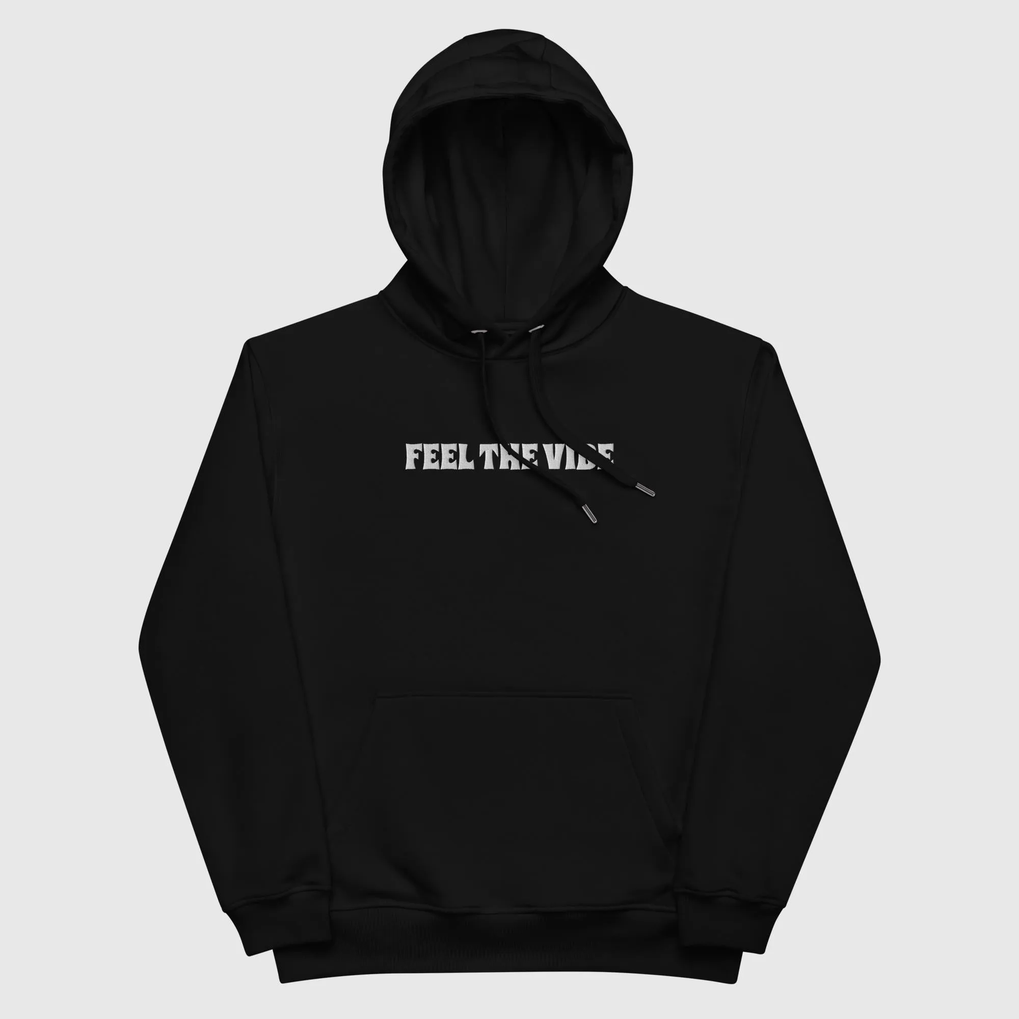 Premium eco hoodie - Feel The Vibe