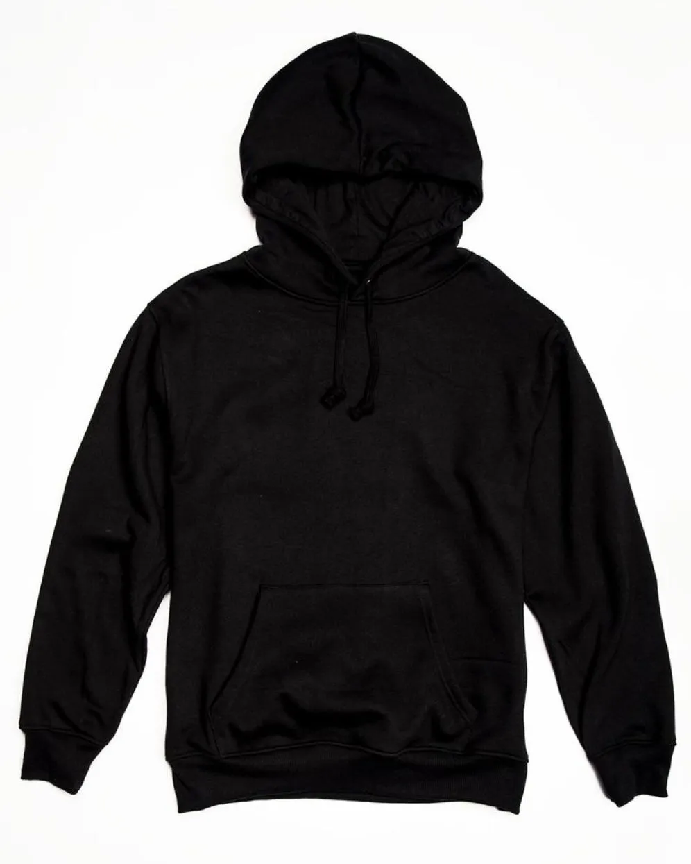 Pullover Solid Fleece Hoodie