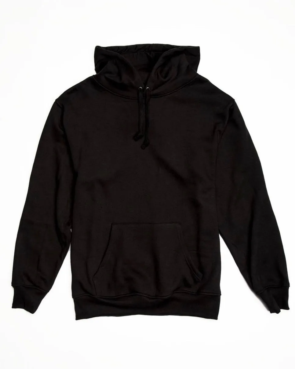 Pullover Solid Fleece Hoodie