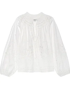 Rails Lucinda Bluse - White