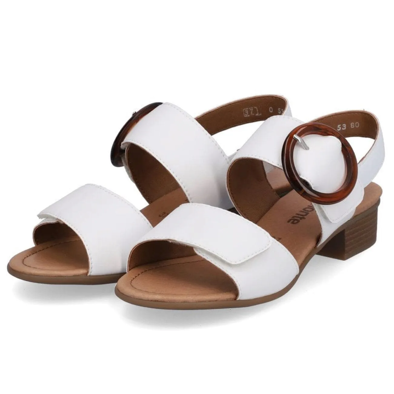 Remonte, Weiss Sandal, Leather, White/Weiss